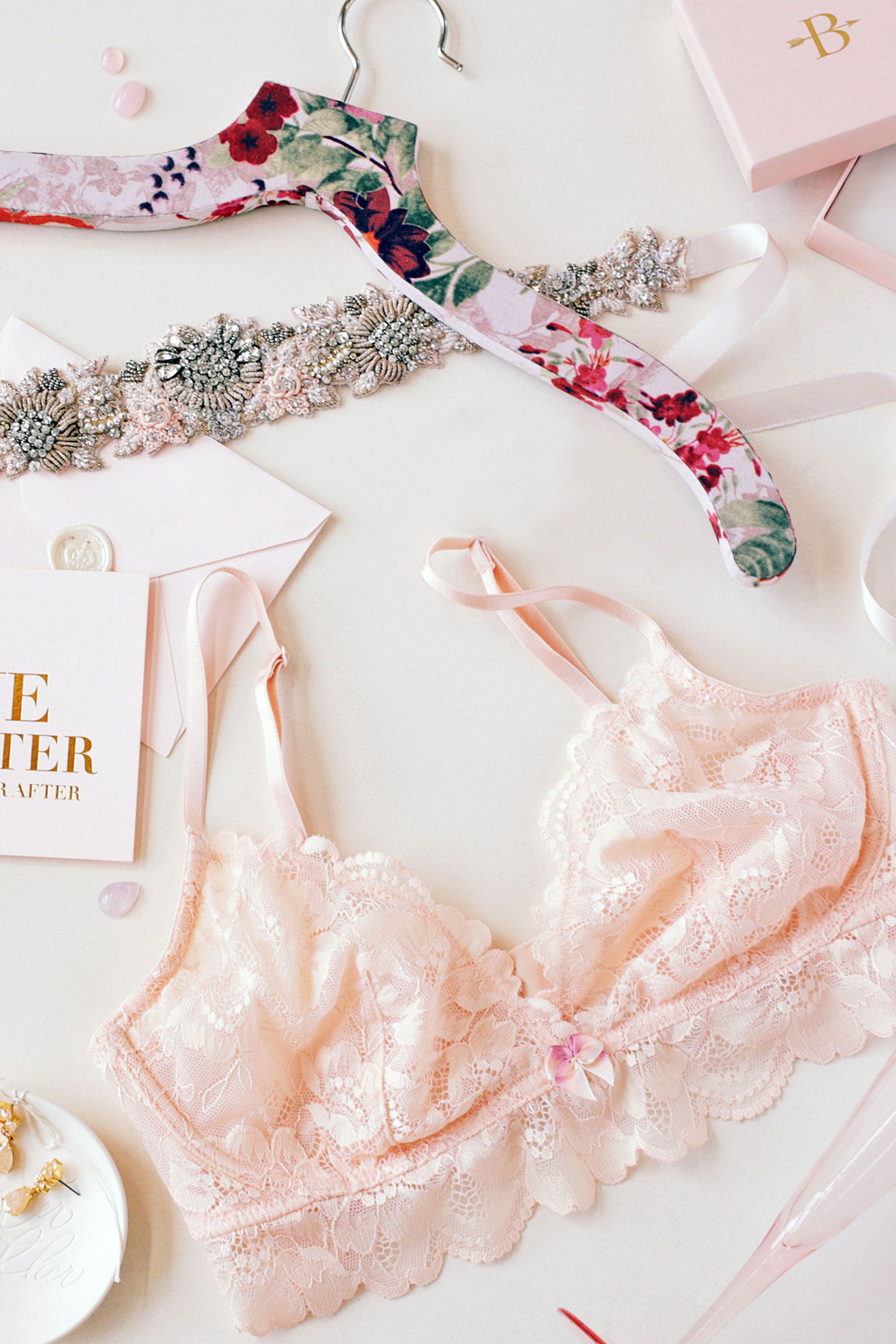 wedding dress hanger bhldn