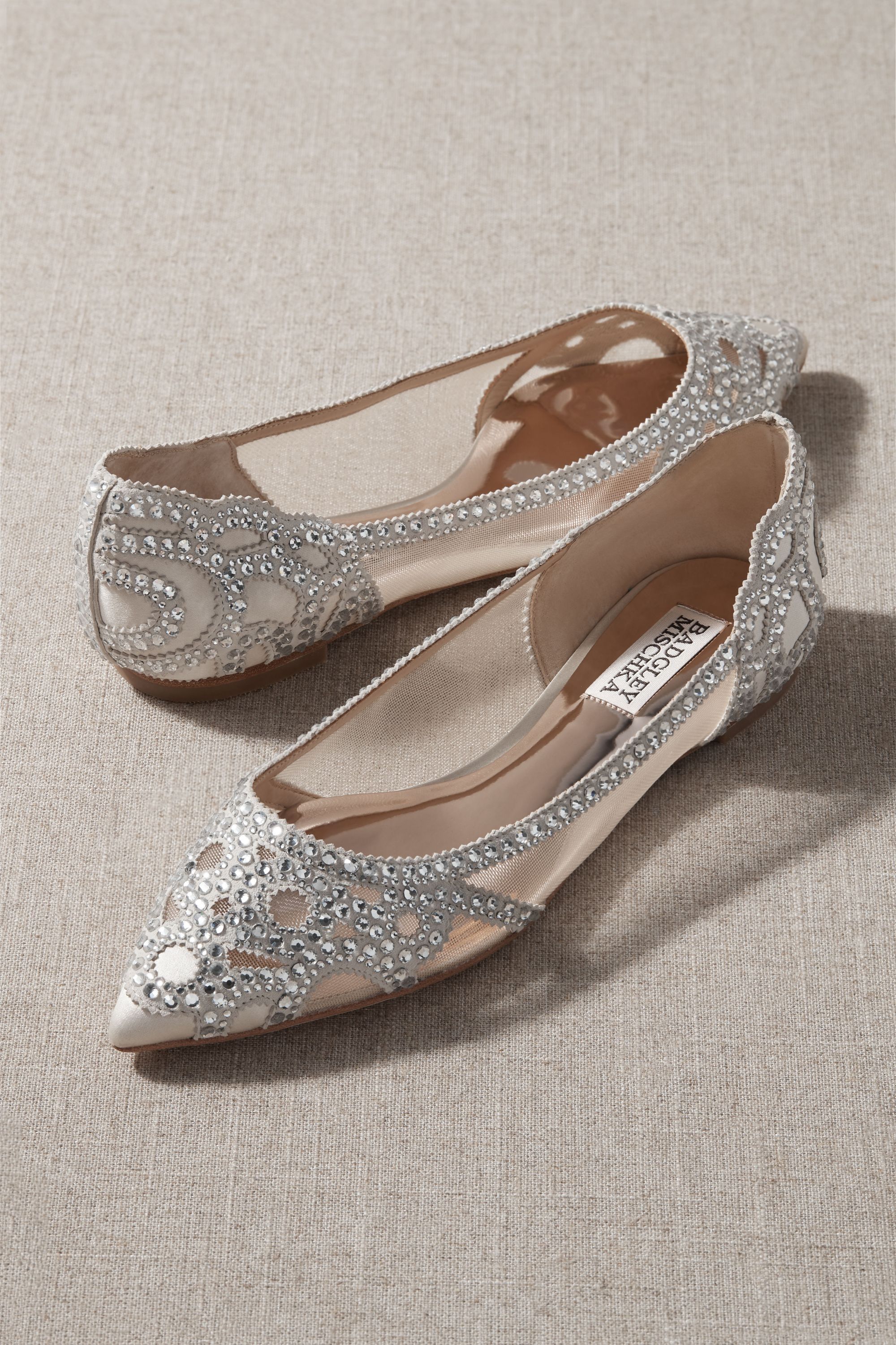 Gigi Flats Ivory in Bride | BHLDN