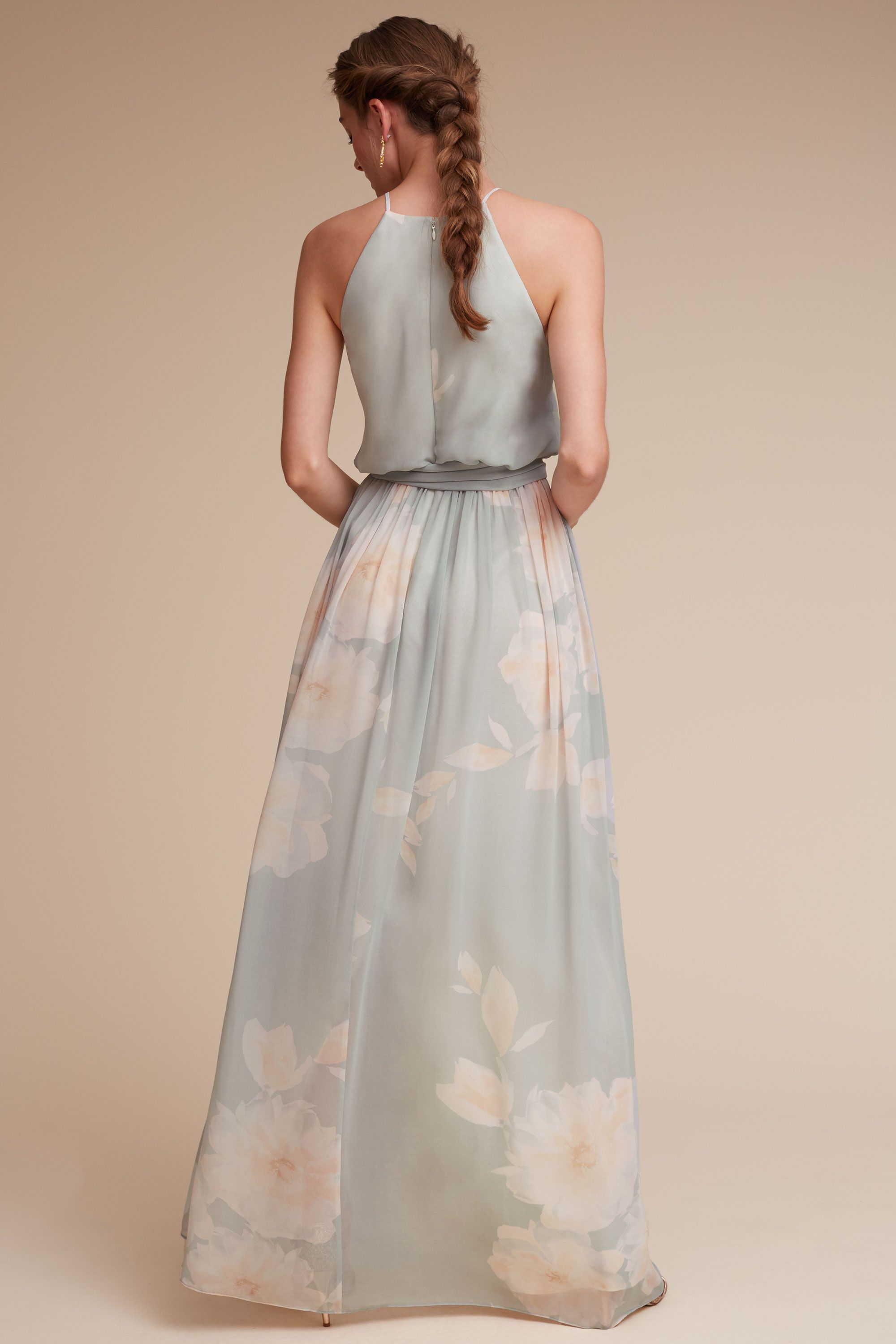 alana chiffon bridesmaid dress