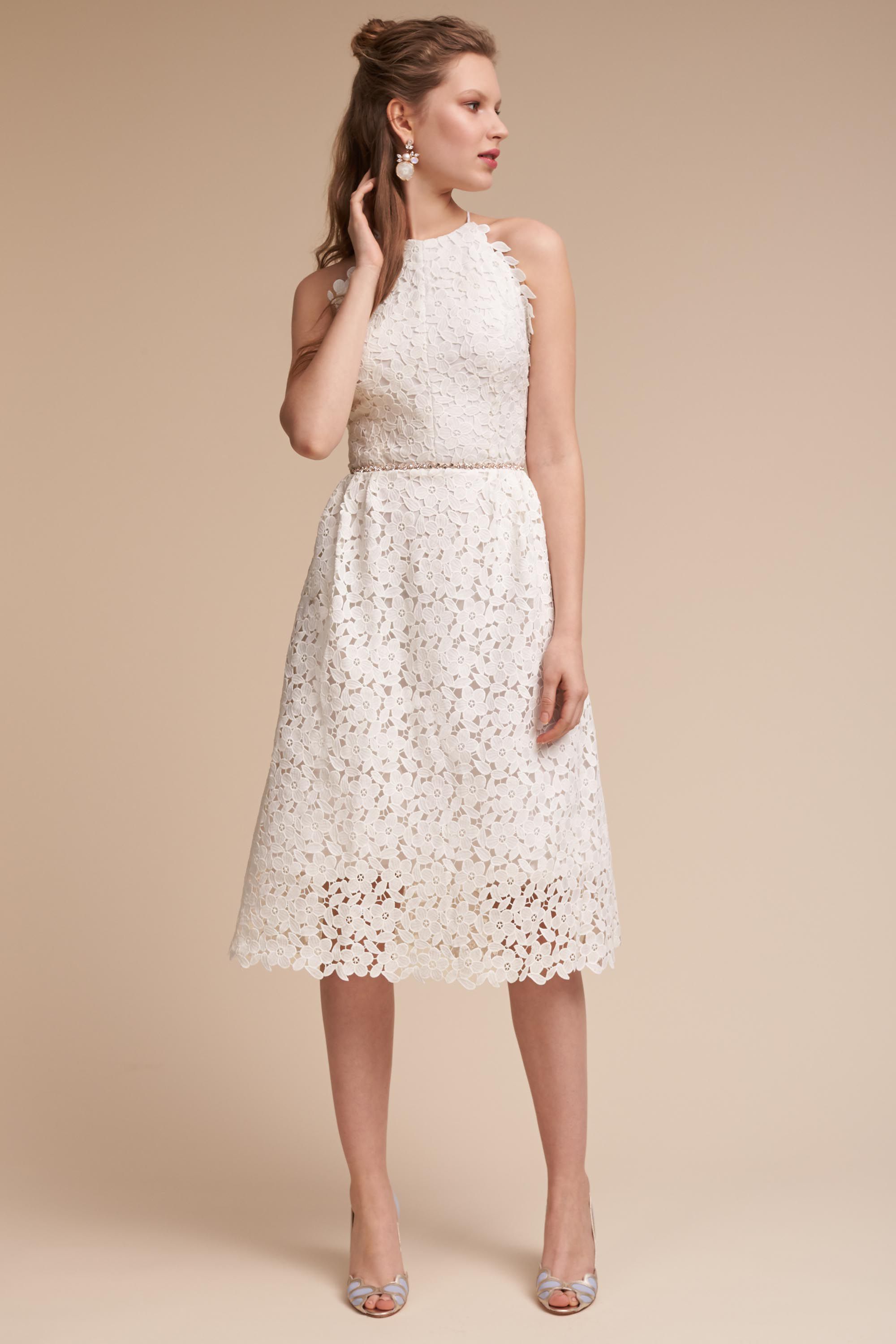 Romantic BHLDN Wedding Rehearsal Dresses - James Dress