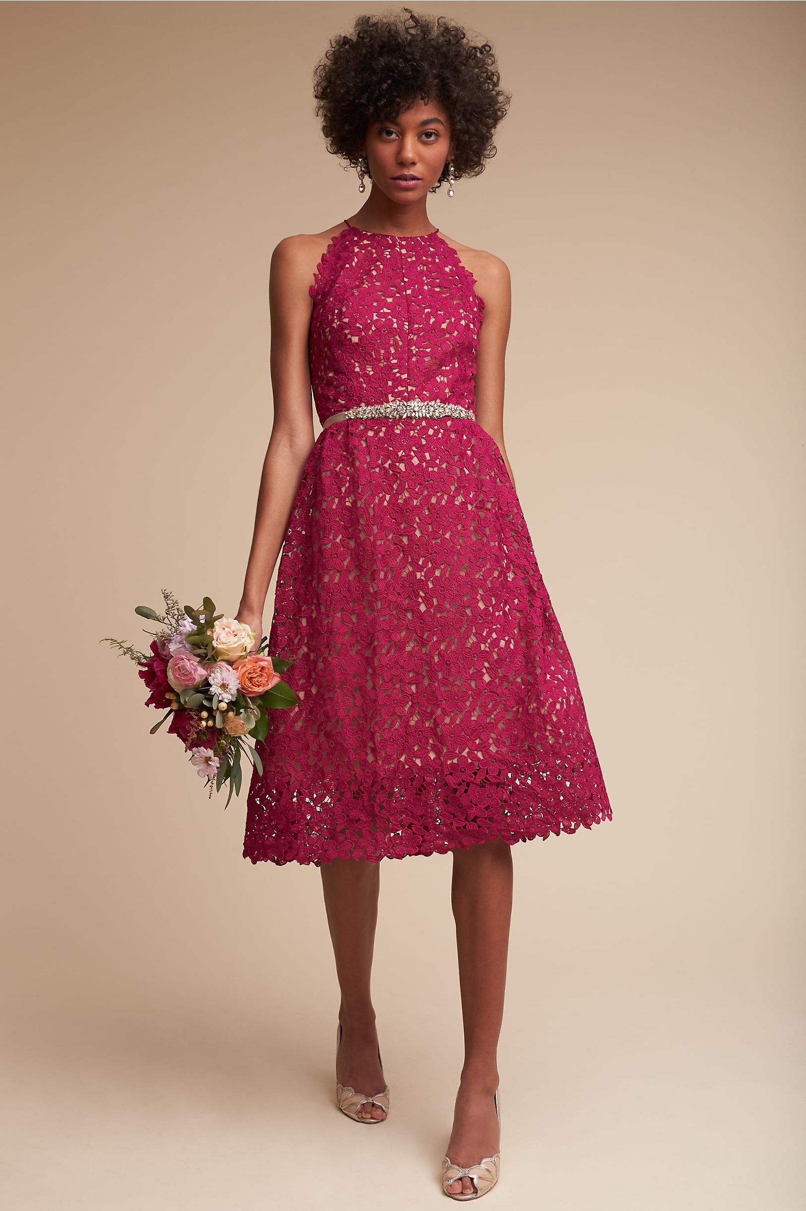 Fuschia Cocktail Dress
