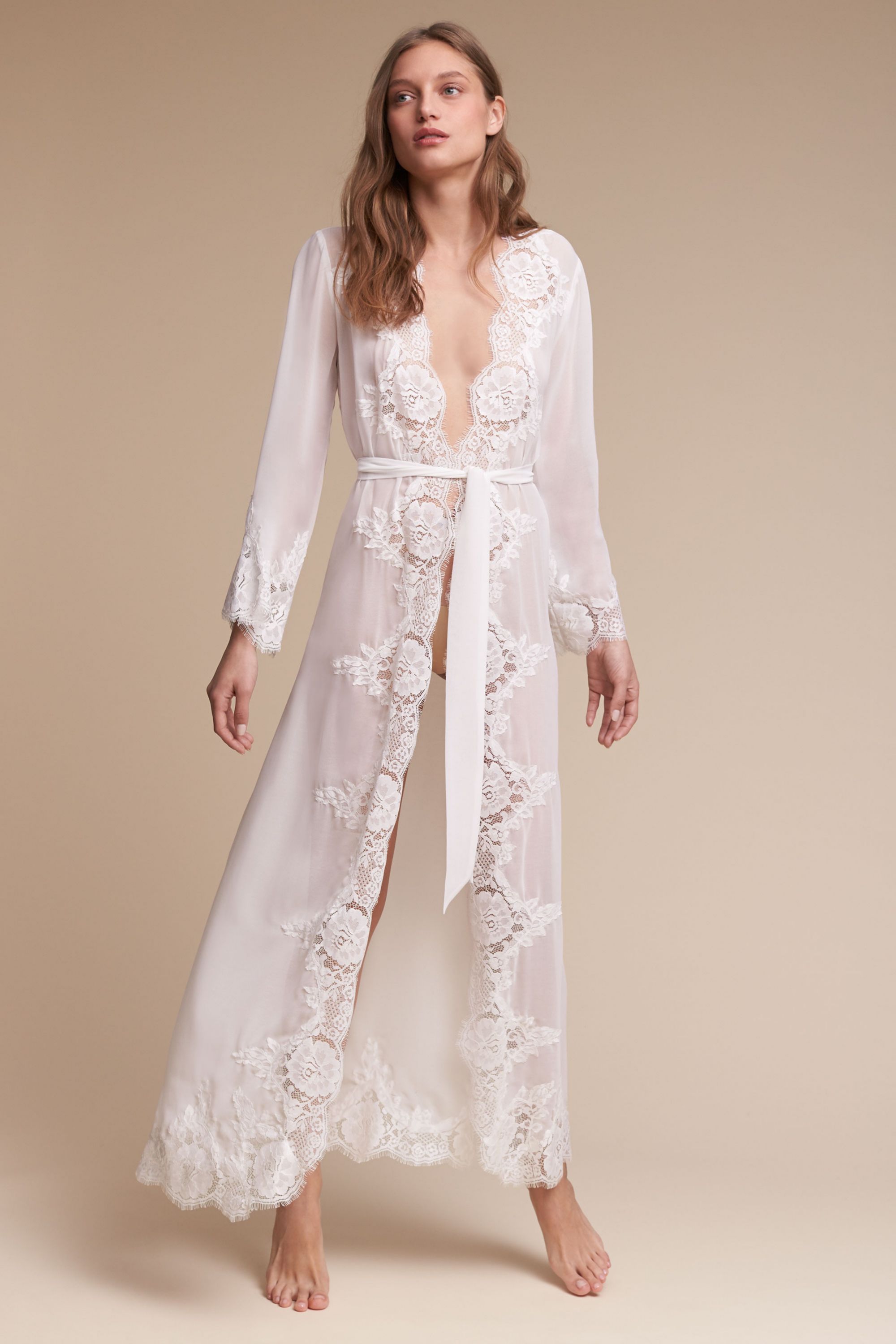 bhldn lace robe