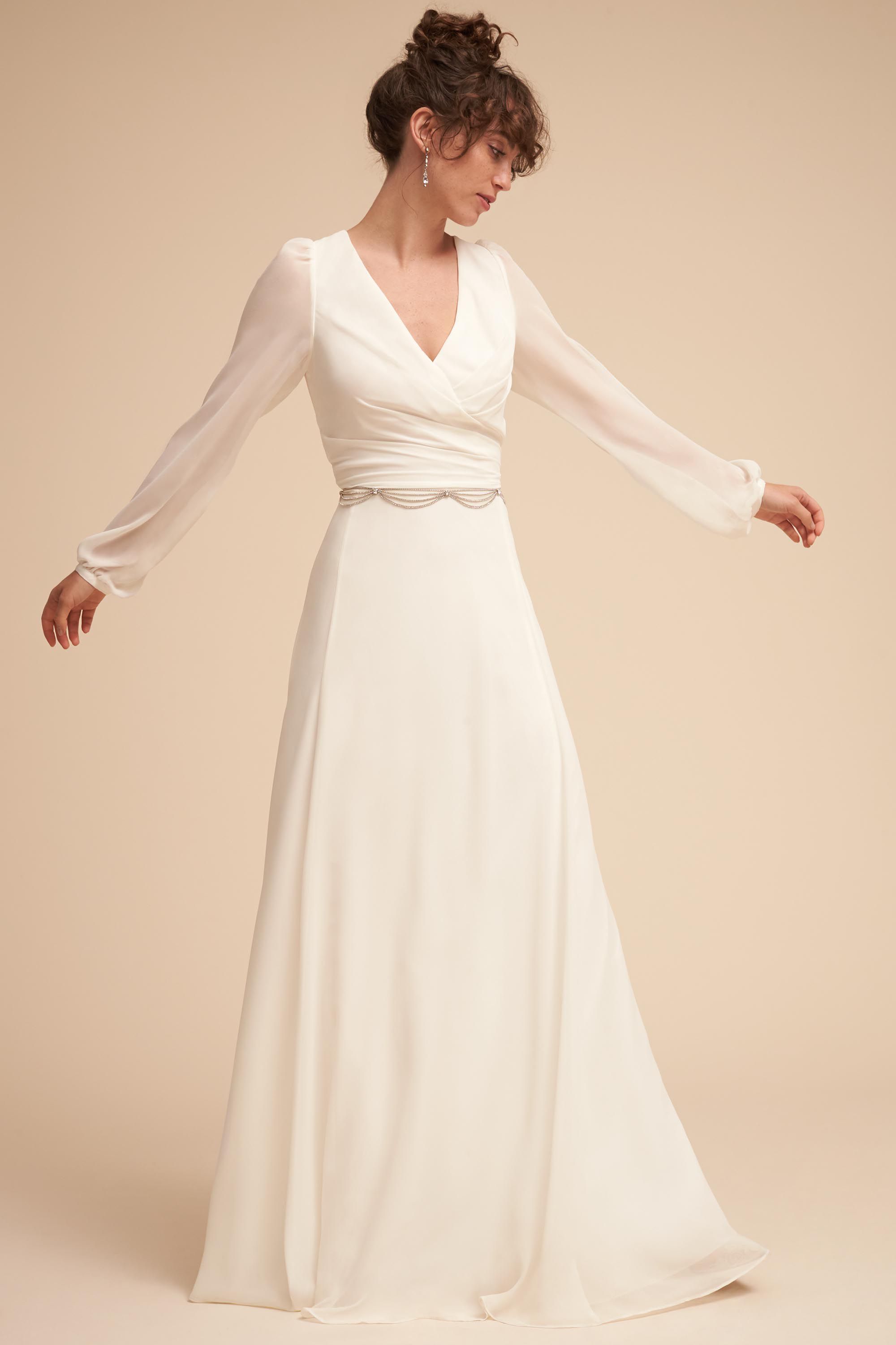 1930s Style Wedding Dresses Art Deco Wedding Dress   43282995 011 A