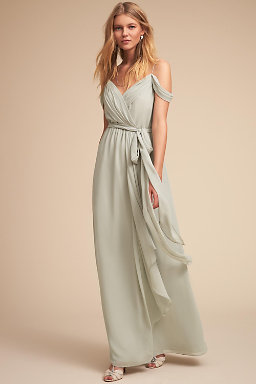 Pale Green Bridesmaid Dresses