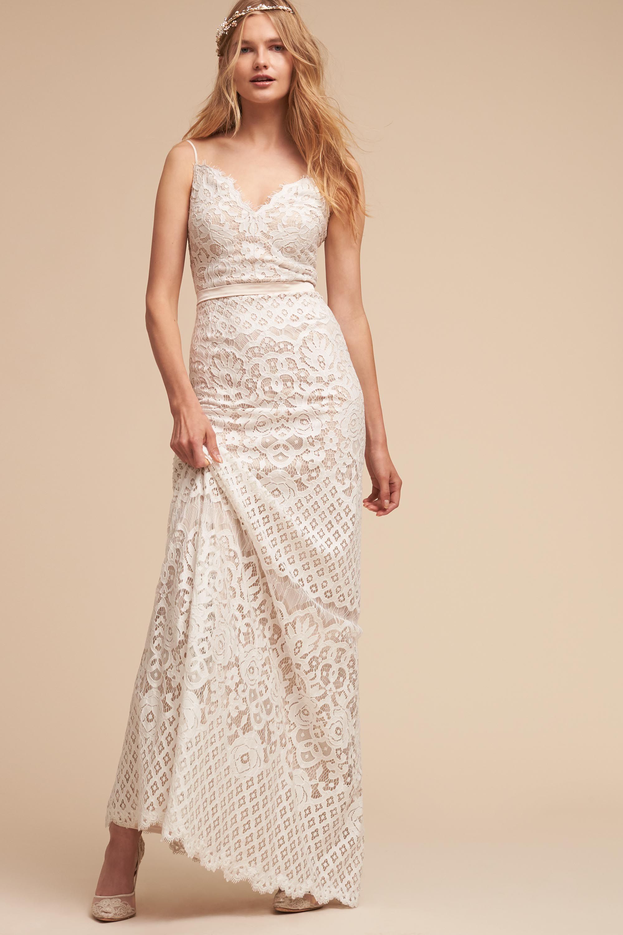 Evenson Gown Ivory in Sale BHLDN