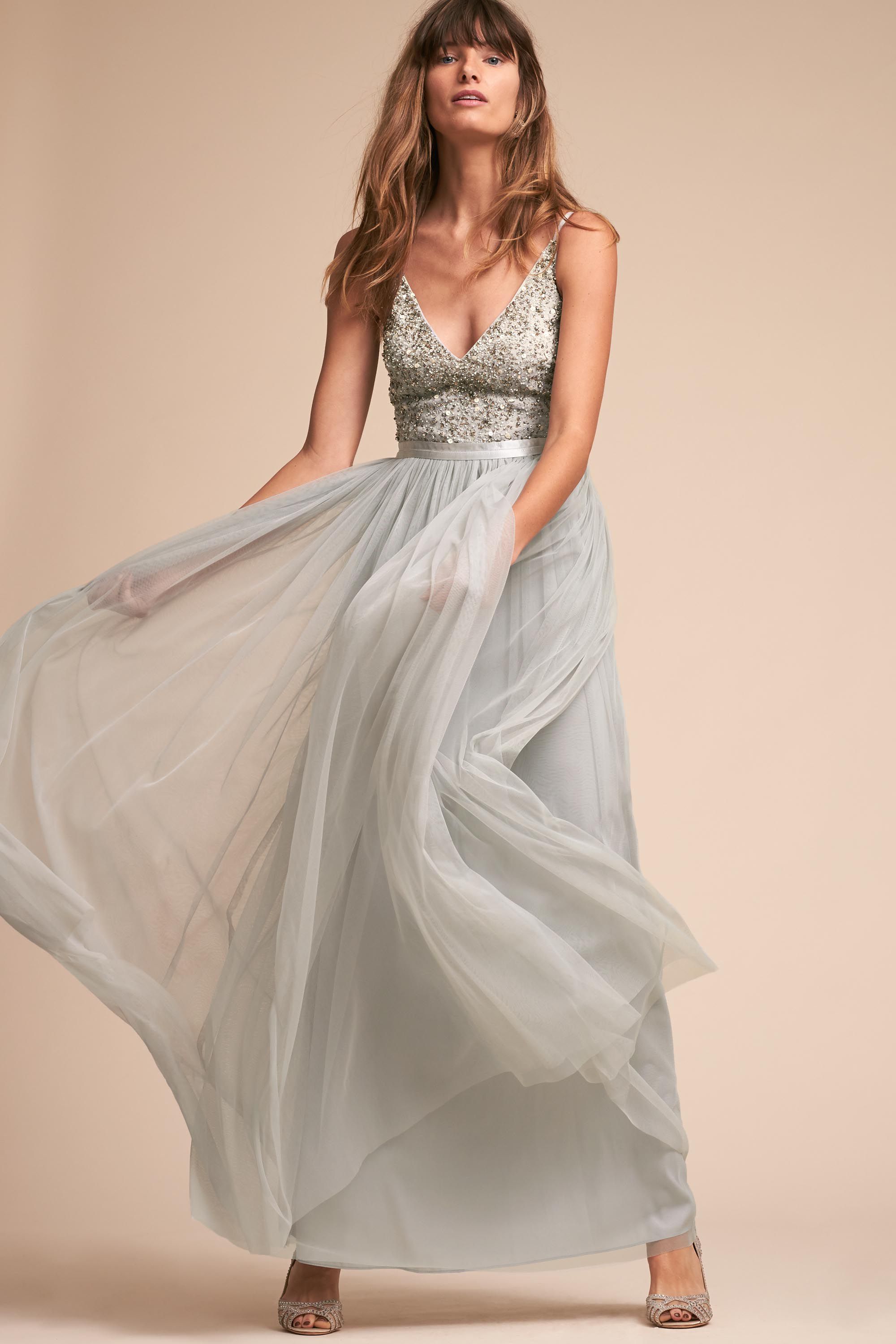 flower lace prom dress