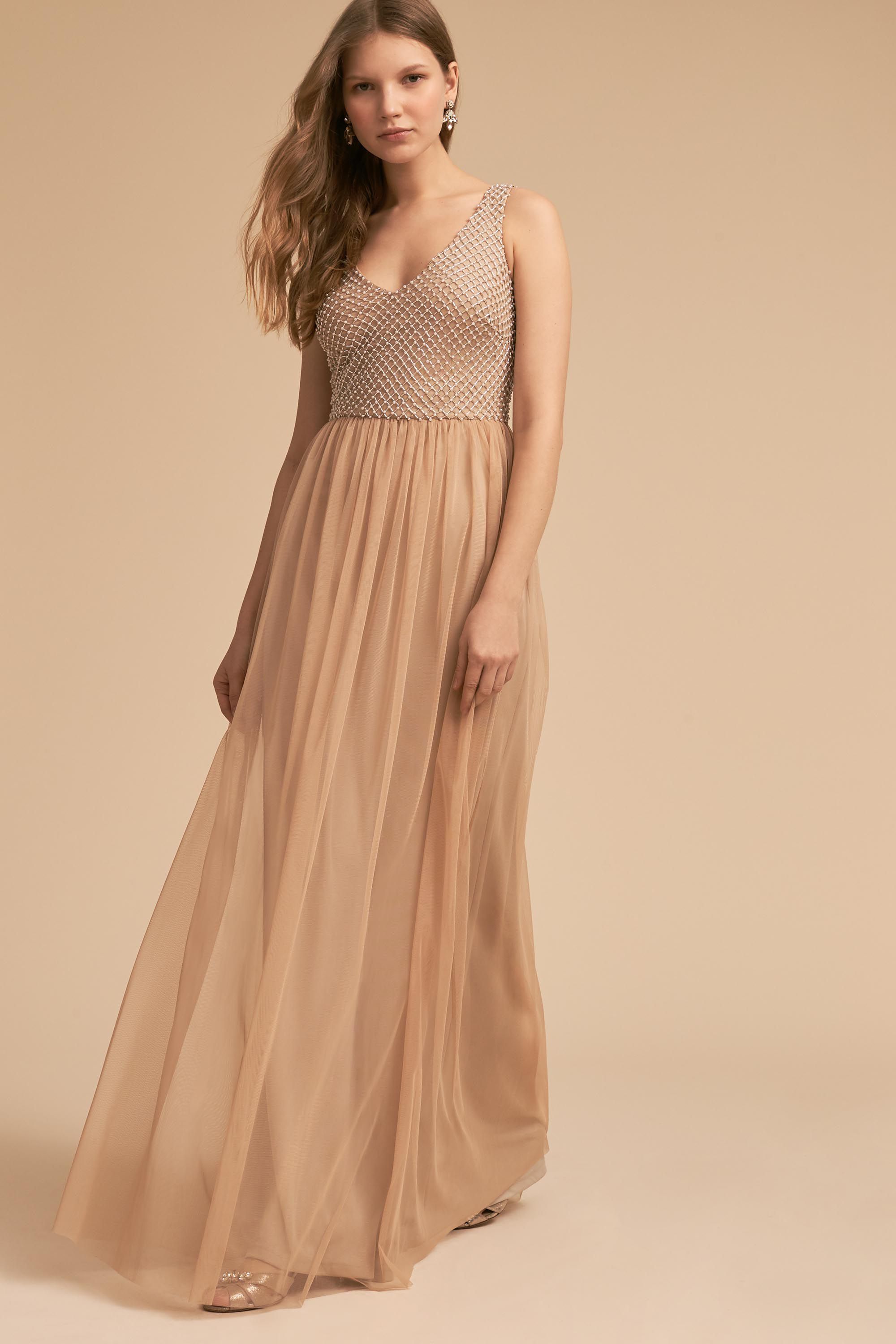 Bryce Dress champagne.