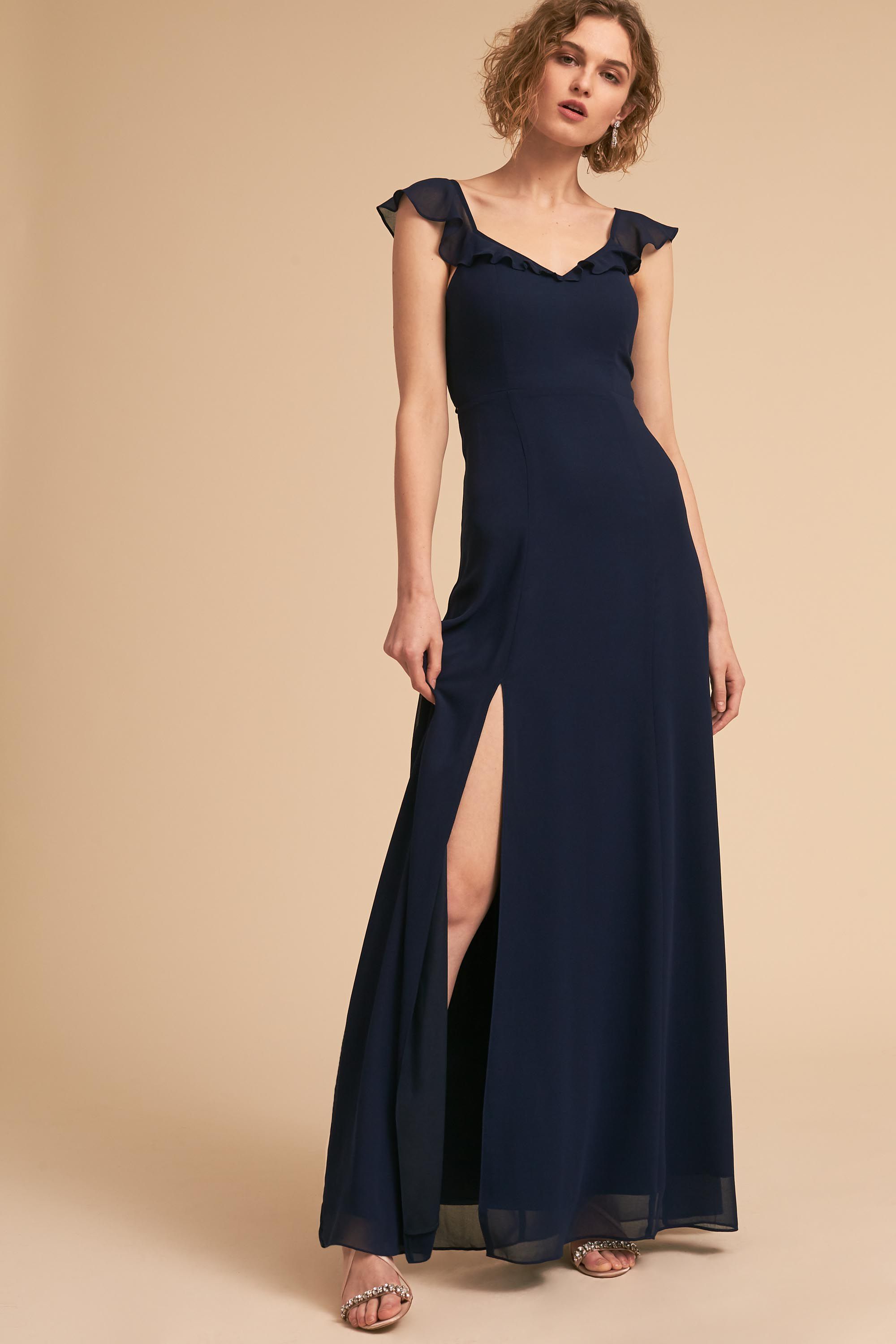 bhldn navy dress