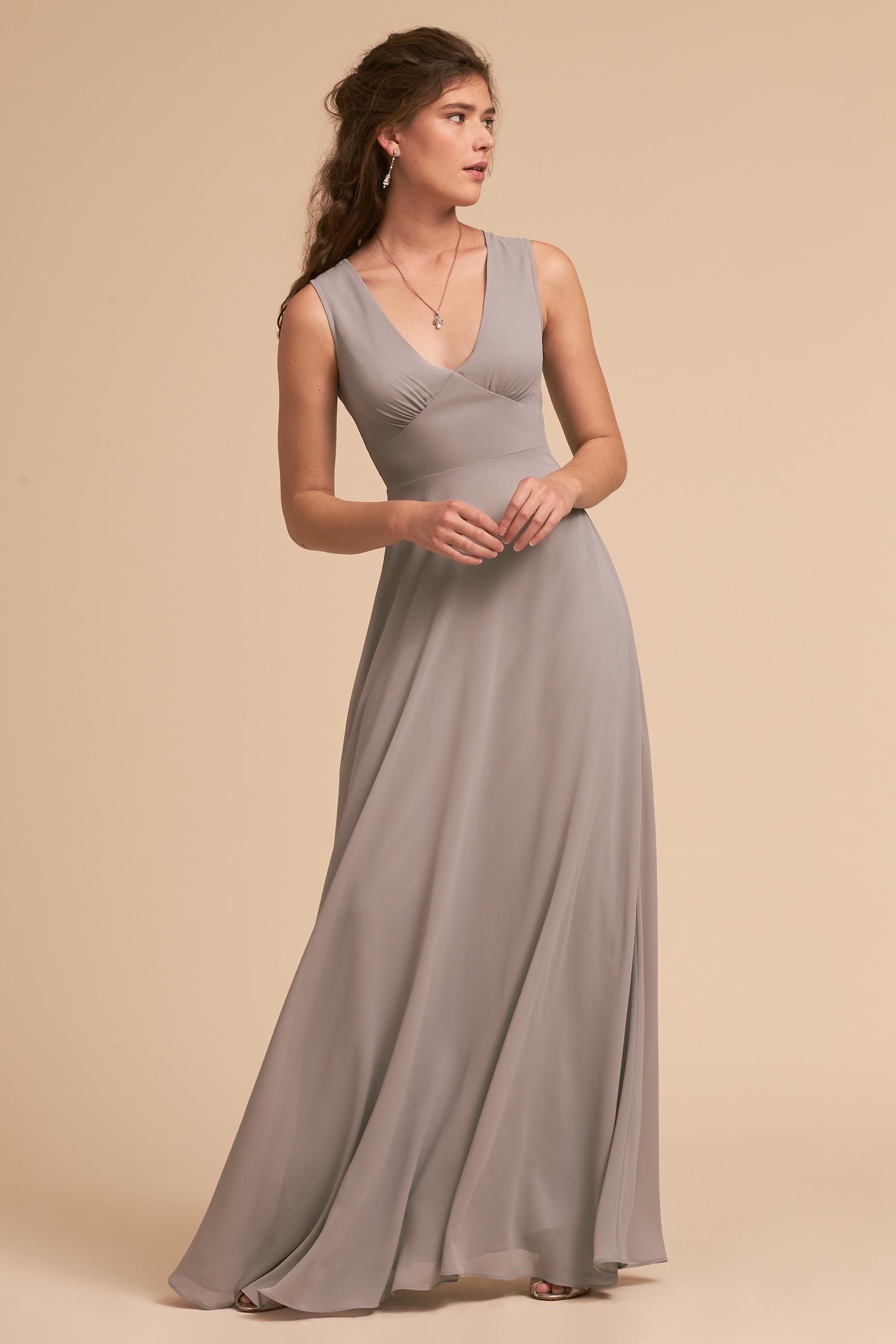 bhldn grey dress