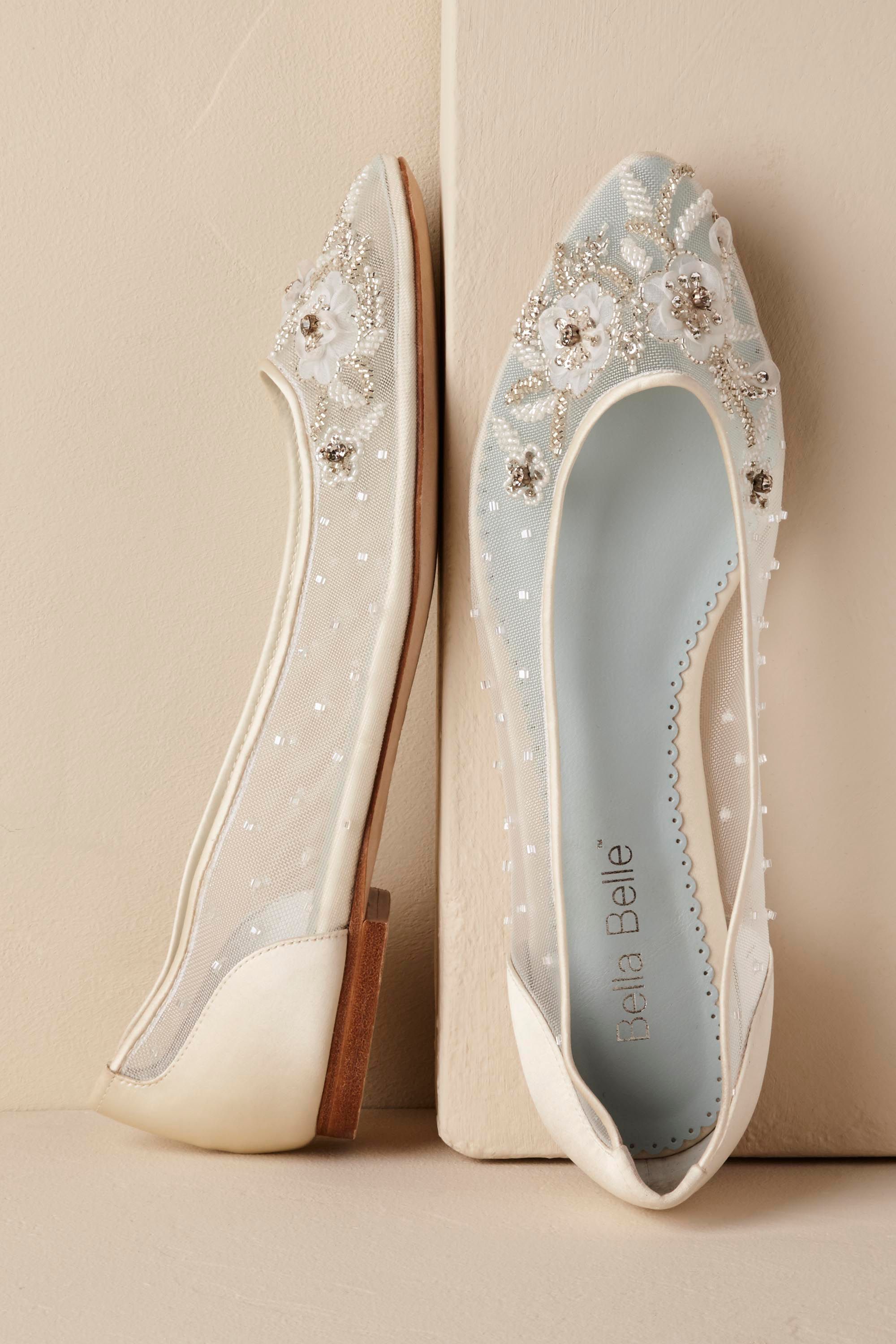 beaded flats