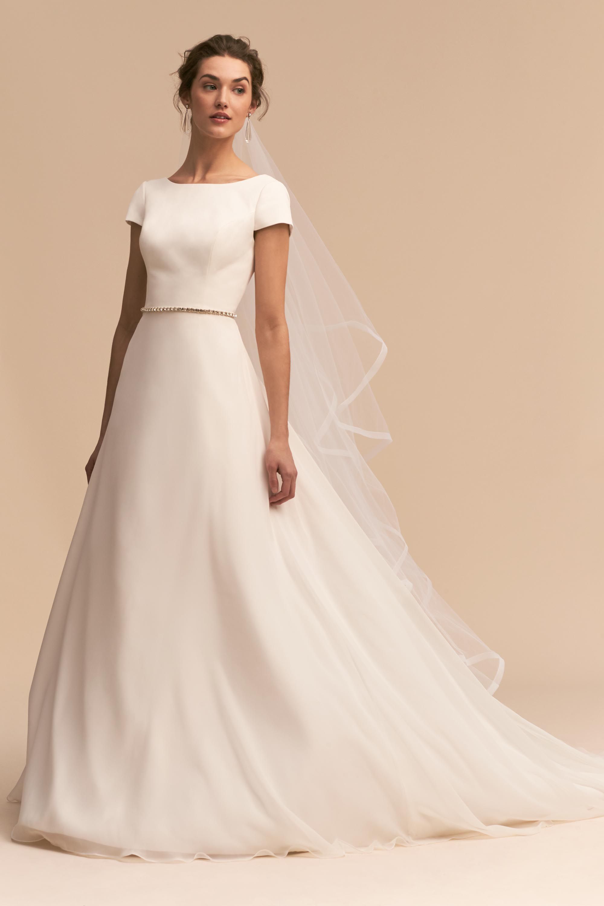 Photo for wedding dress with sleeves