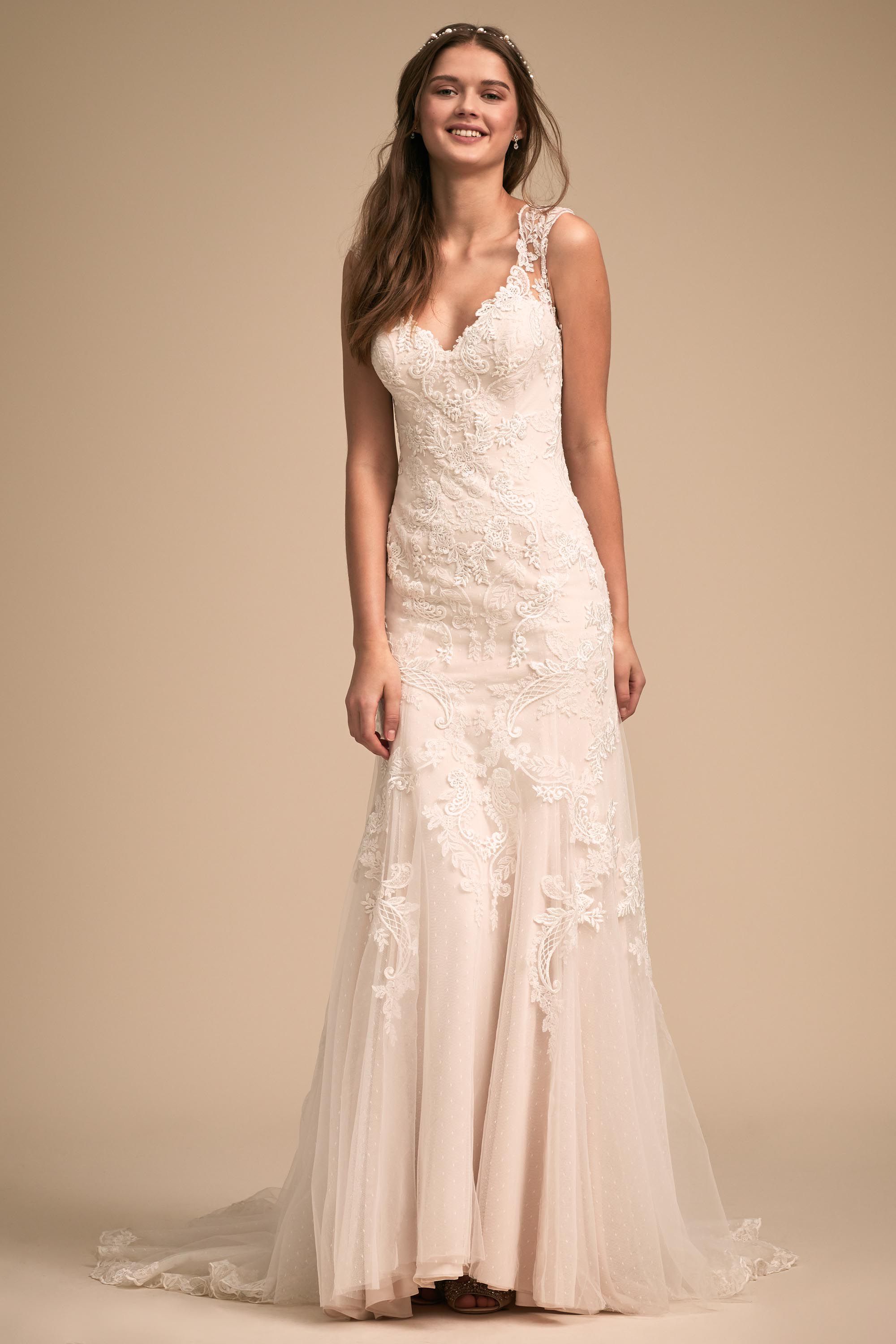 lure of lace gown bhldn