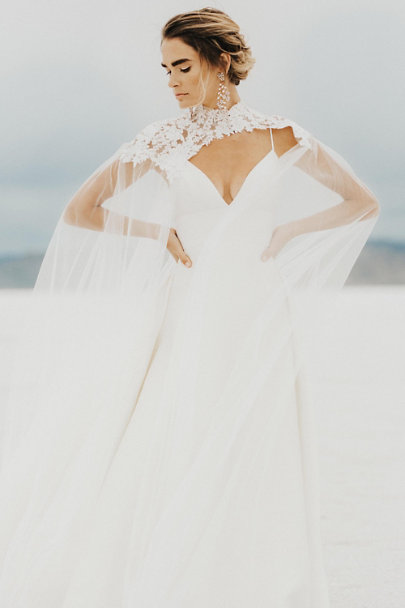 Vincent Cape Ivory in Shoes & Accessories | BHLDN