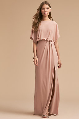 Blush Colored Bridesmaid Dresses
