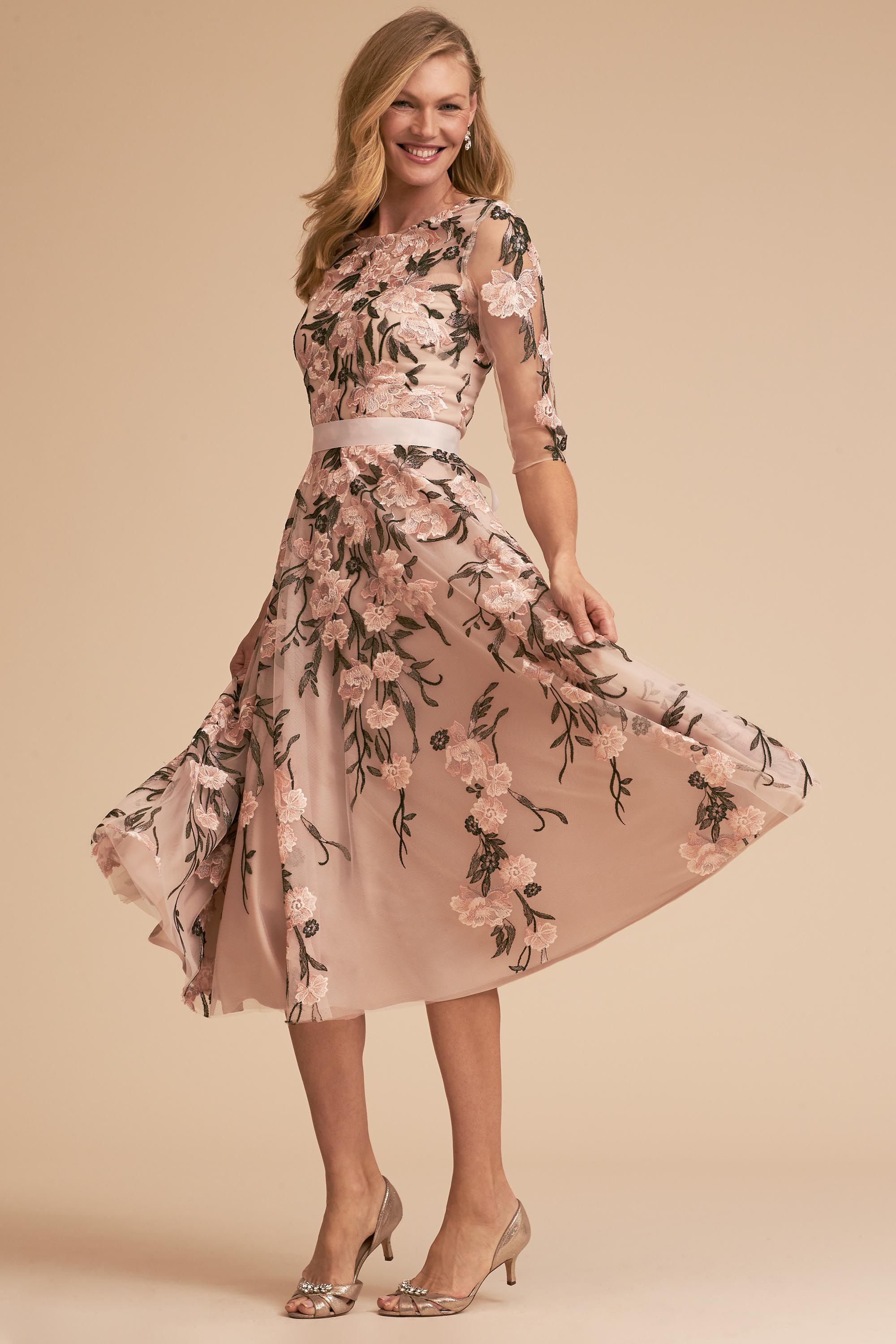 Linden Dress Black/Pink in Sale  BHLDN