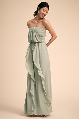 Pale Green Bridesmaid Dresses
