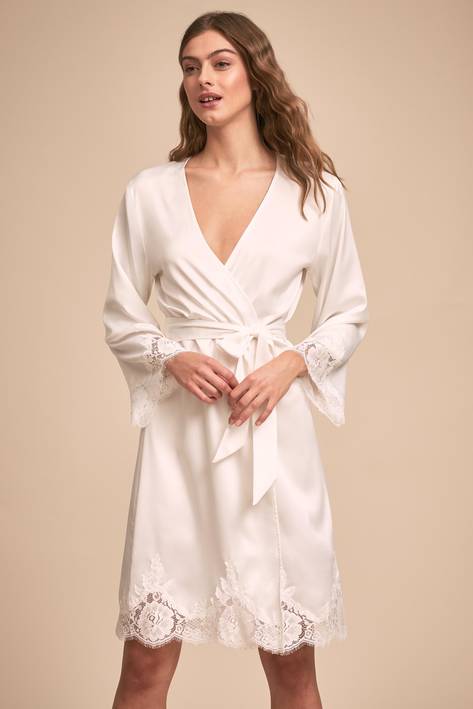 white robe dress