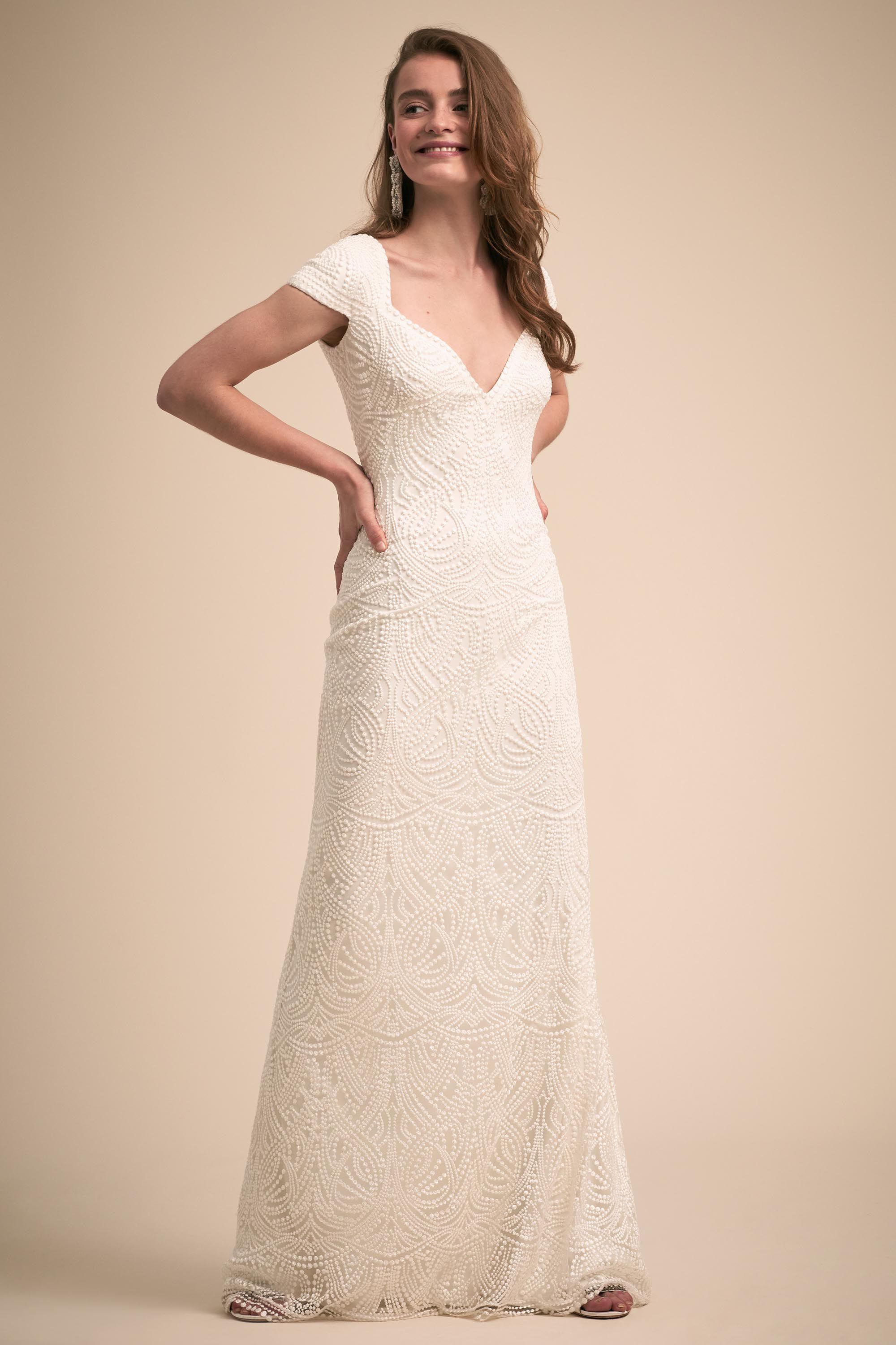 Leeds Gown Ivory in Sale | BHLDN