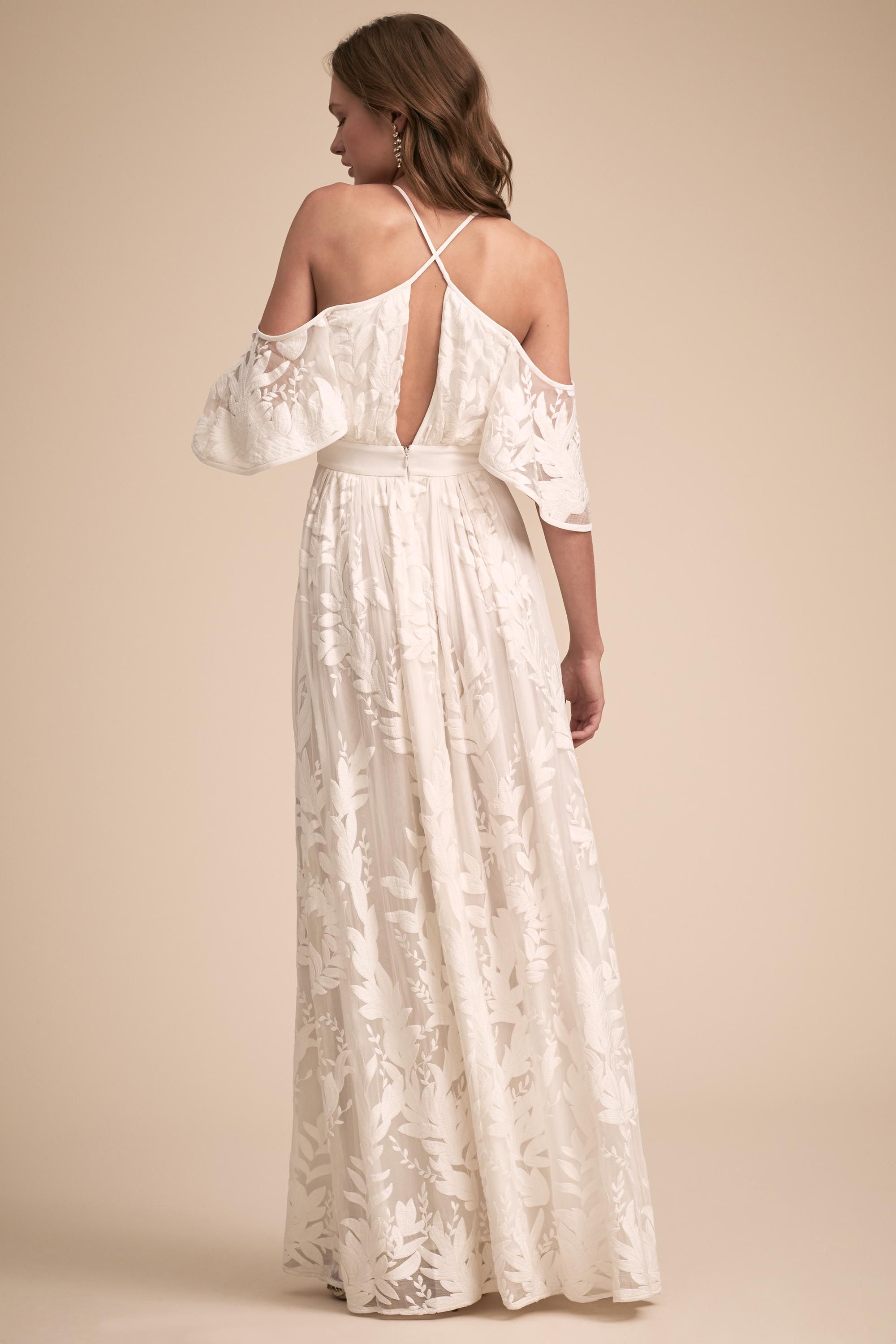  Long  Sleeve  Wedding  Dresses  Long  Cap Sleeve  BHLDN 