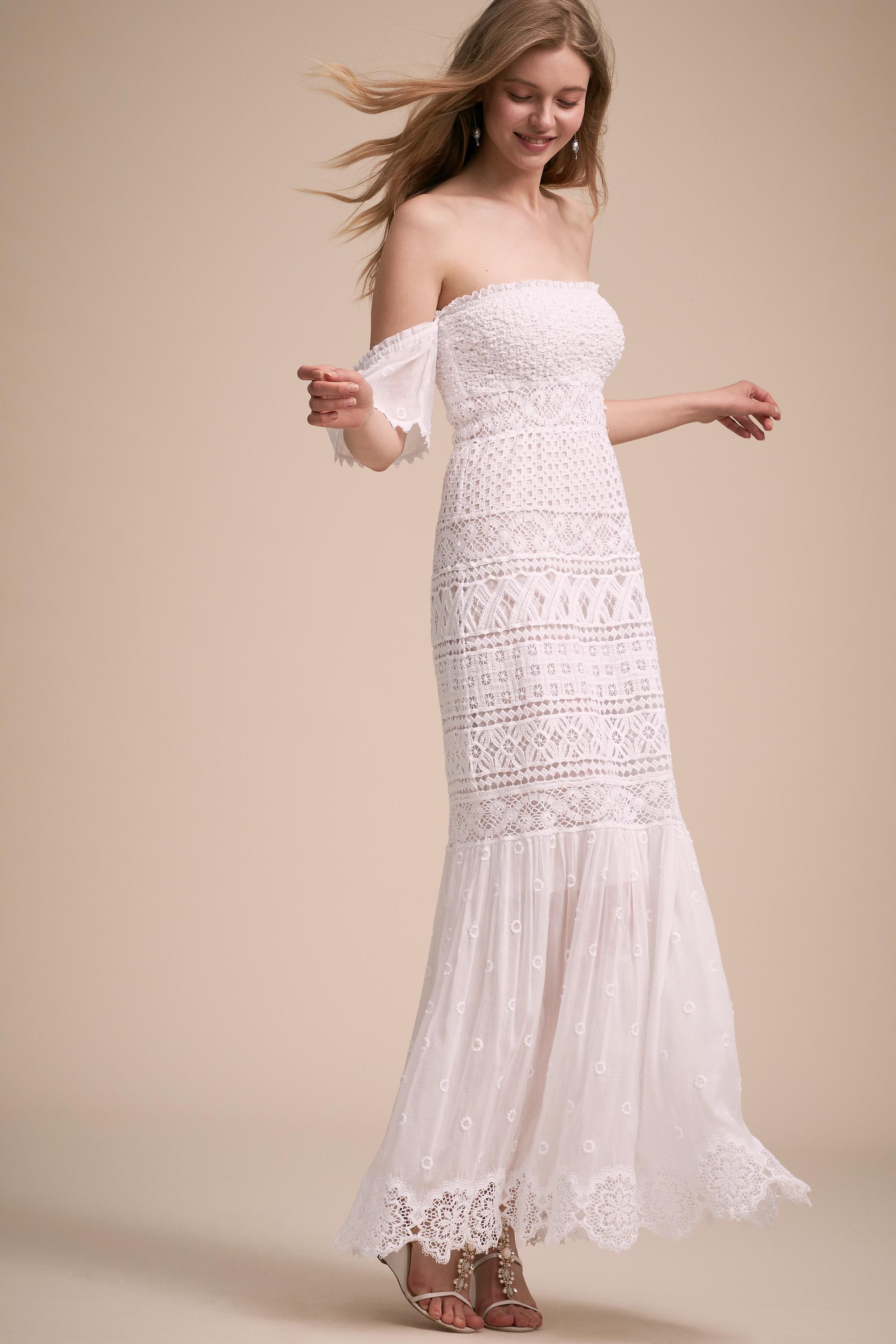  Long  Sleeve  Wedding  Dresses  Long  Cap Sleeve  BHLDN 