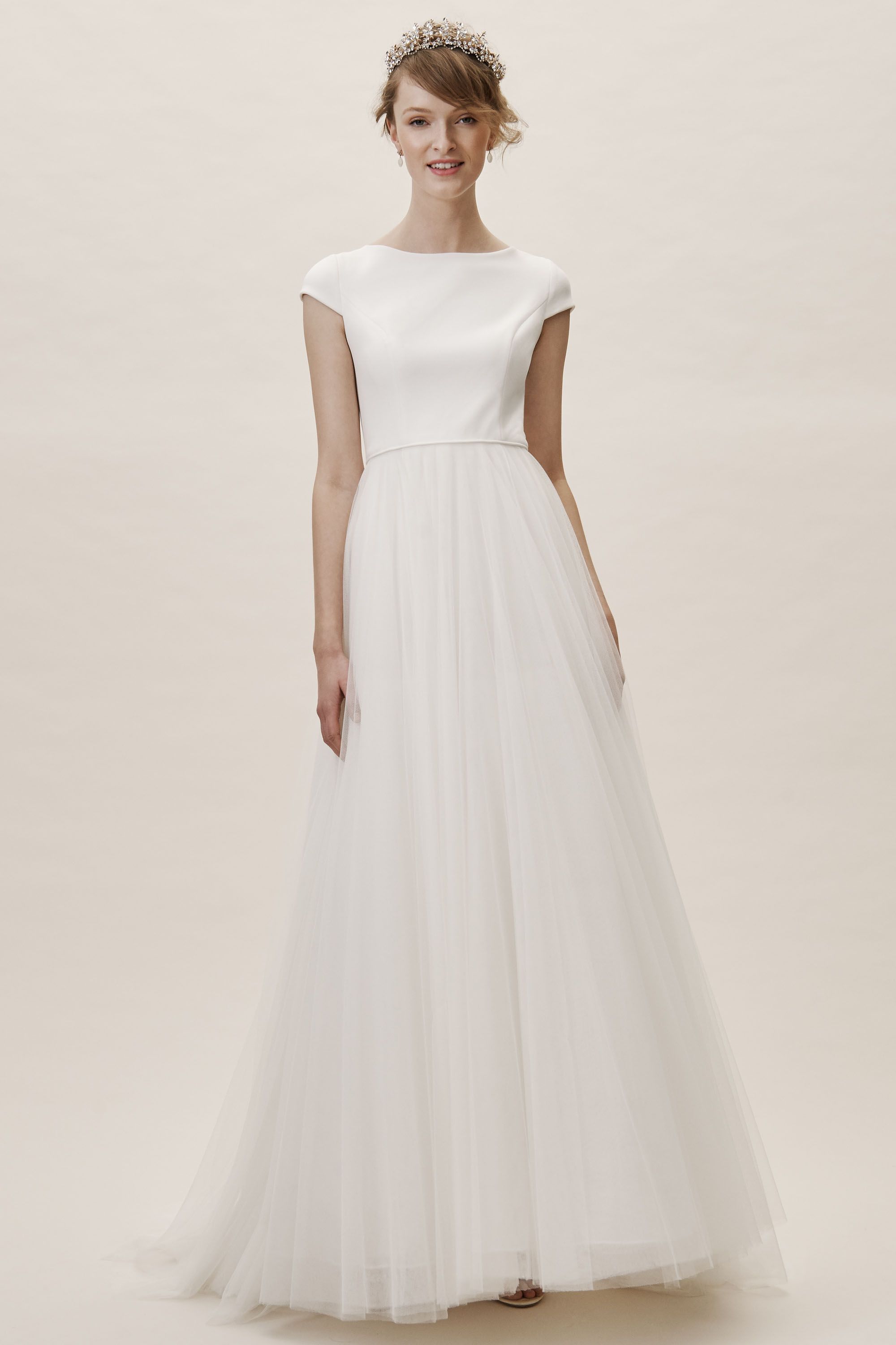 Modern Wedding Dresses Structured Gowns Bhldn