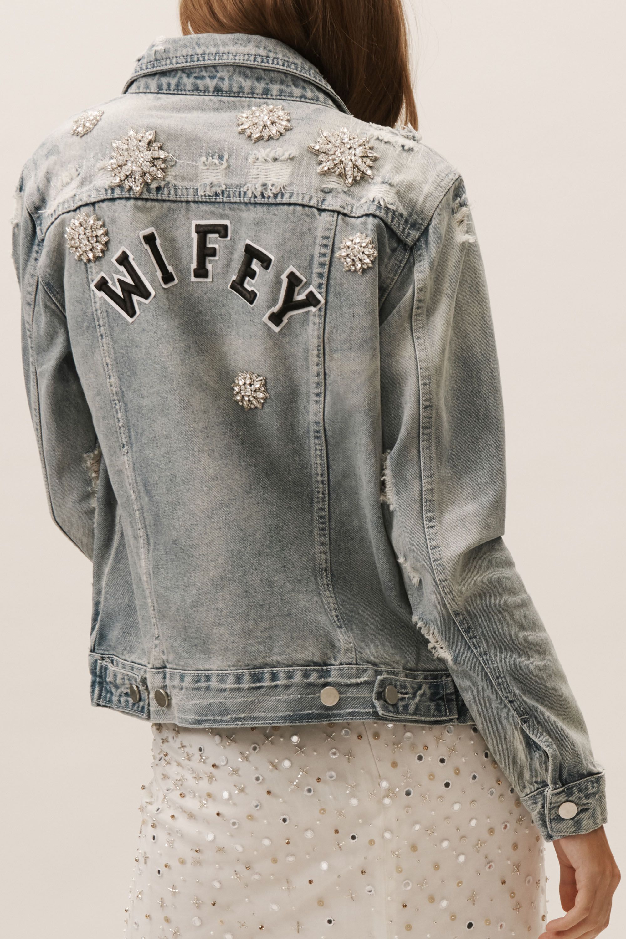 wifey denim jacket