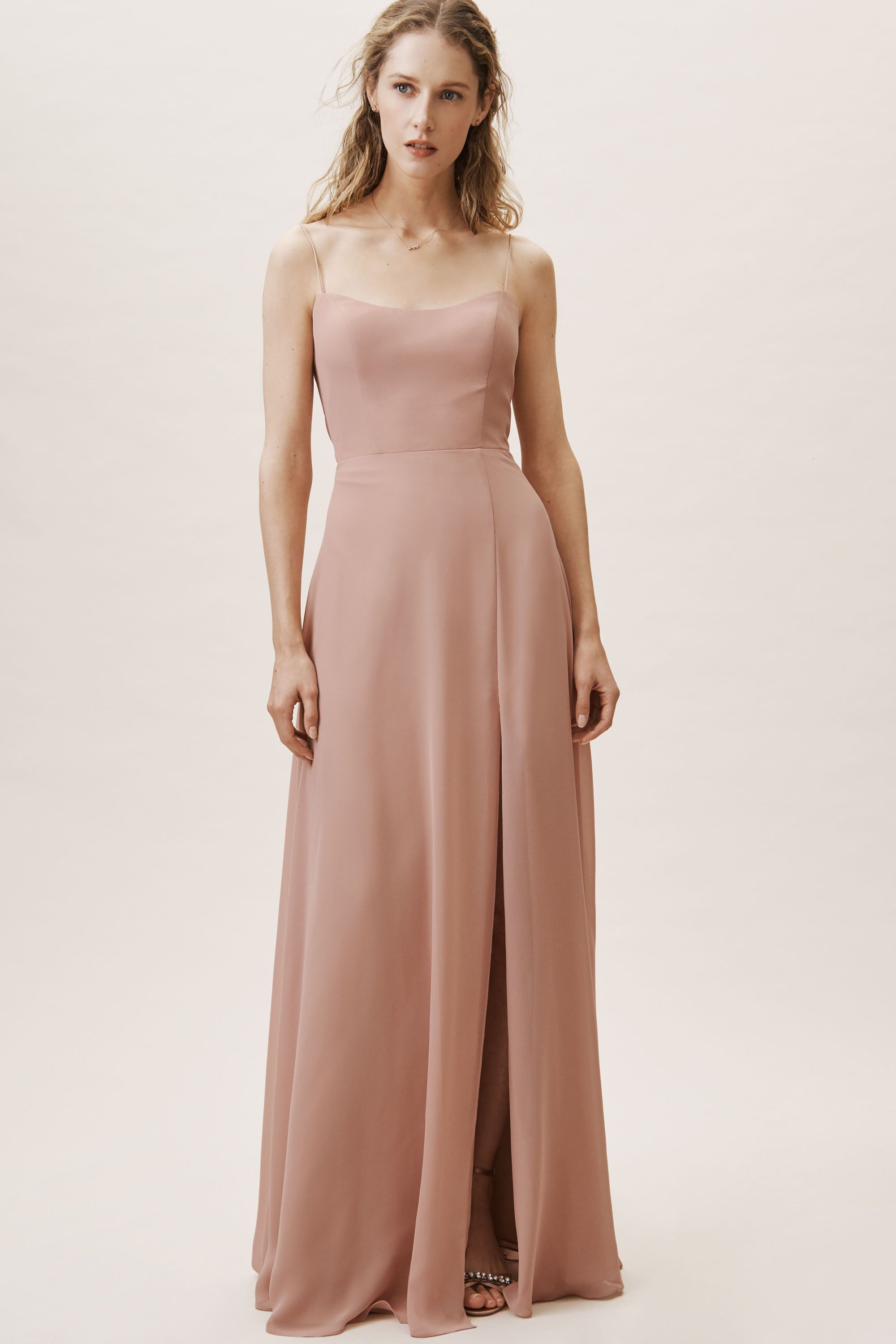 dusky pink bridesmaid dresses ebay