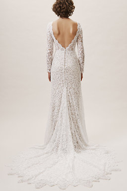 Long Sleeve Lace Wedding Dress