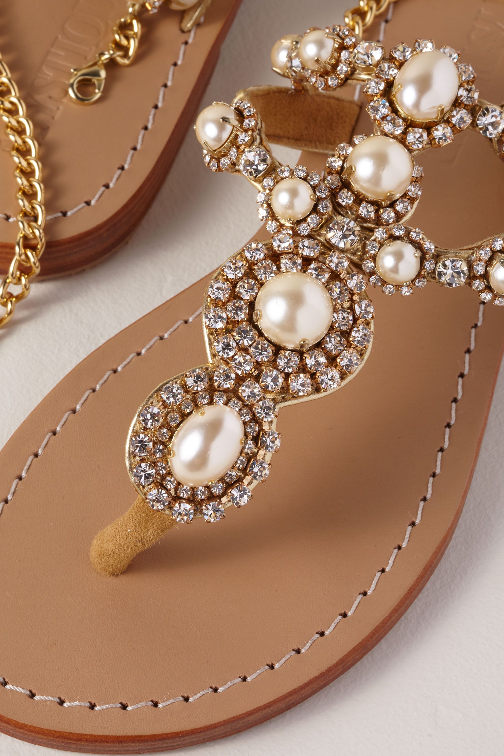 mystique pearl sandals