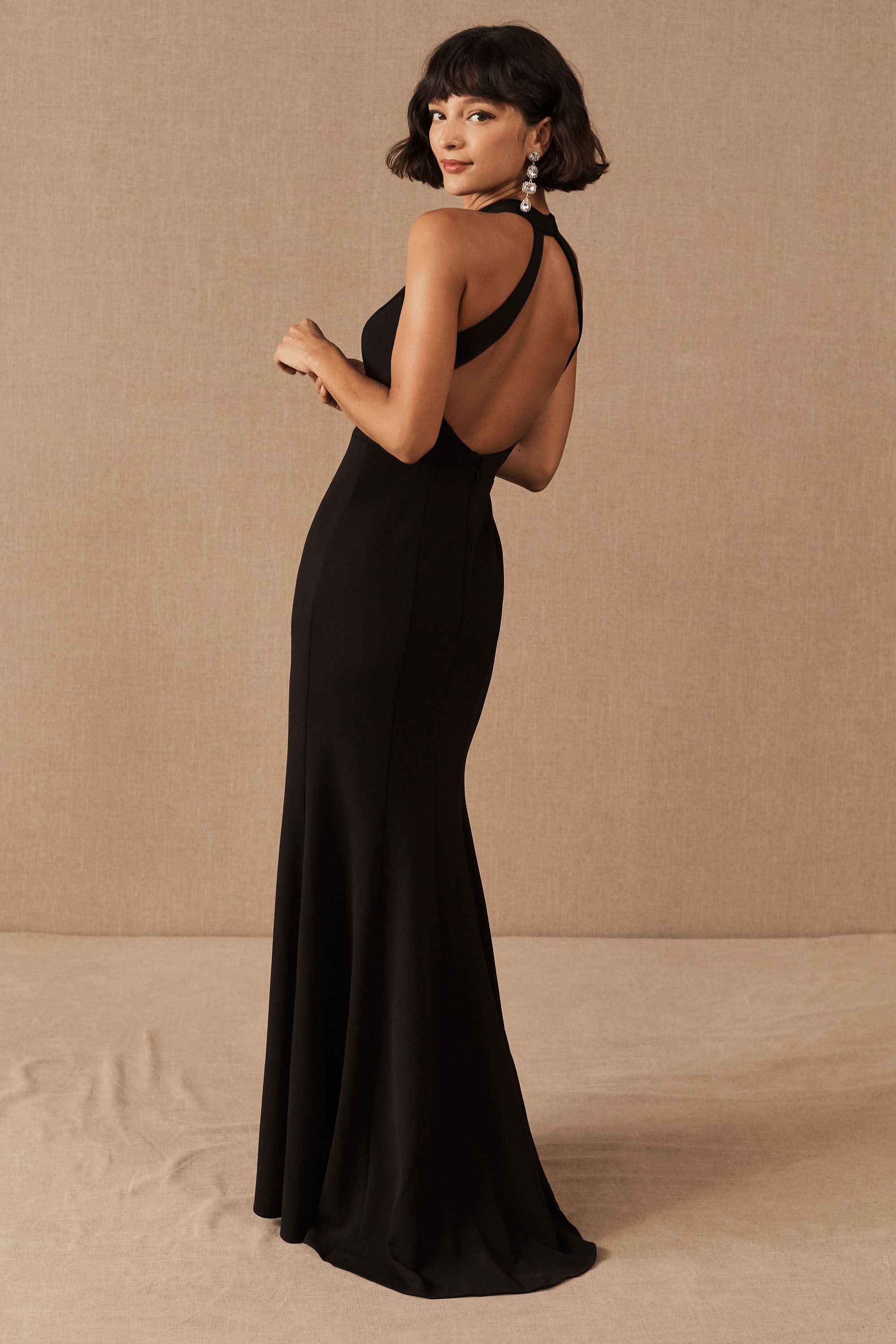 bhldn black bridesmaid dresses