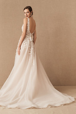 Backless Wedding Dresses & Low Back Wedding Gowns | BHLDN