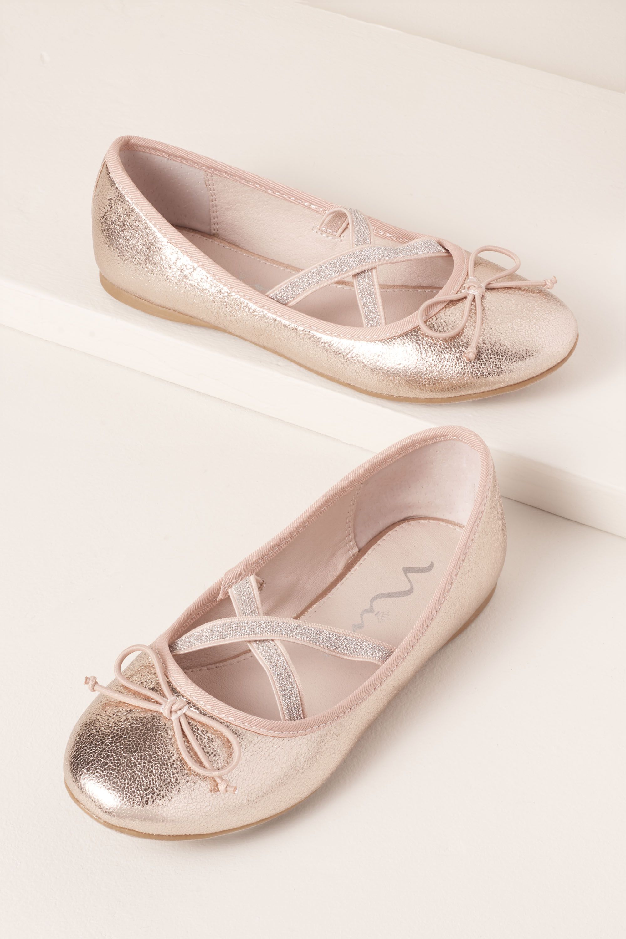 flower girl ballet pumps
