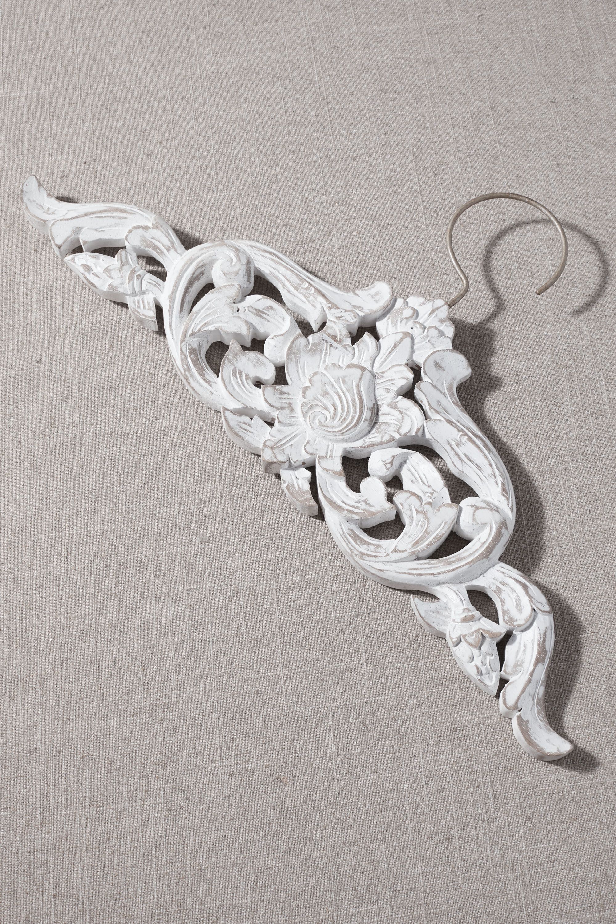 Carved Wooden Hanger
