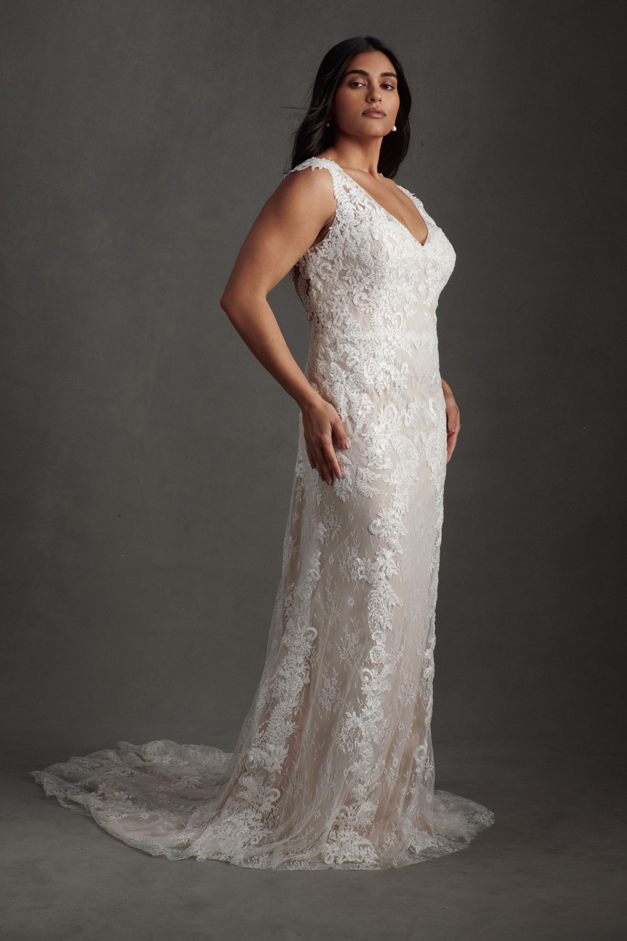 bhldn plus size wedding dresses