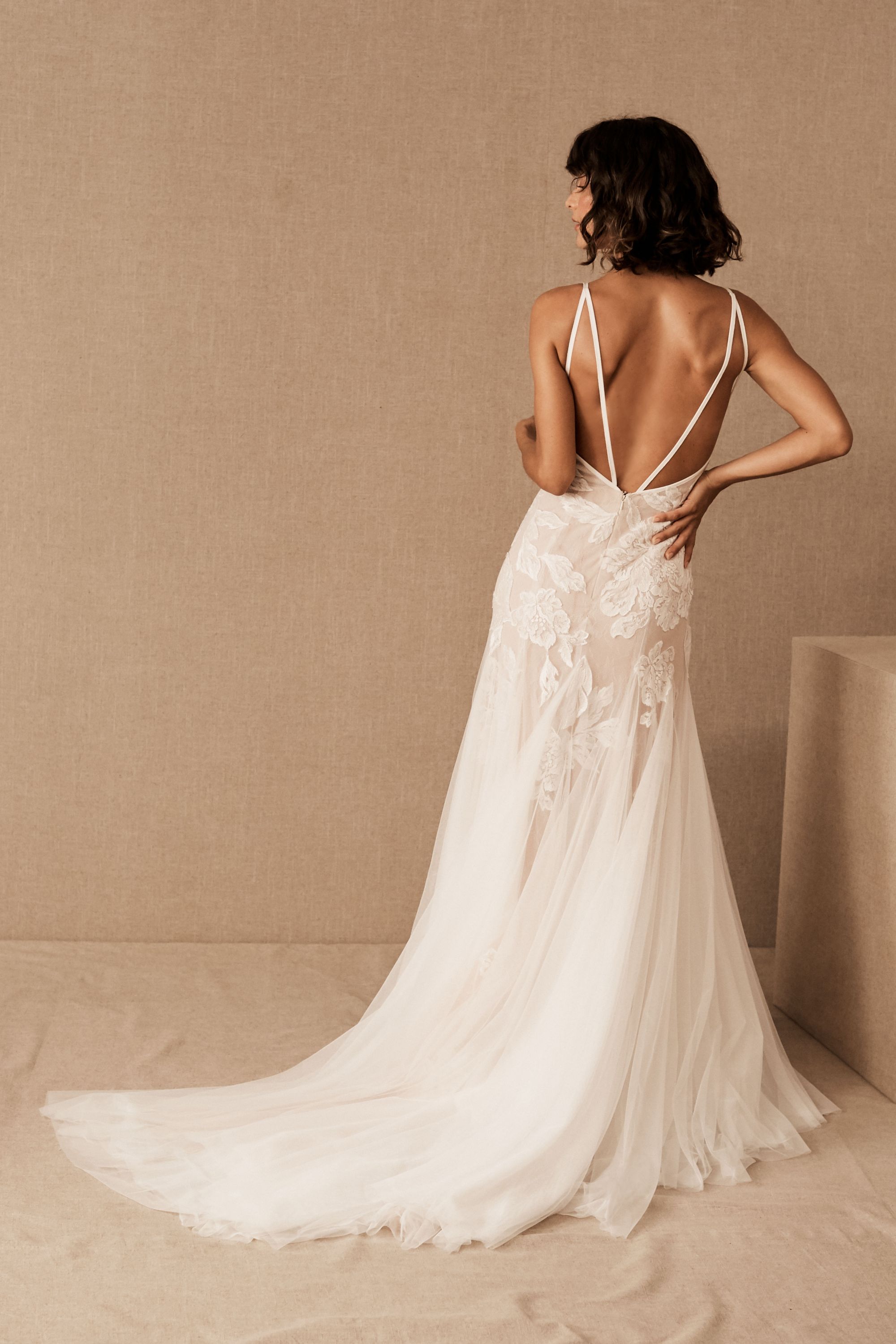Backless Wedding Dresses Open Back Gowns Bhldn