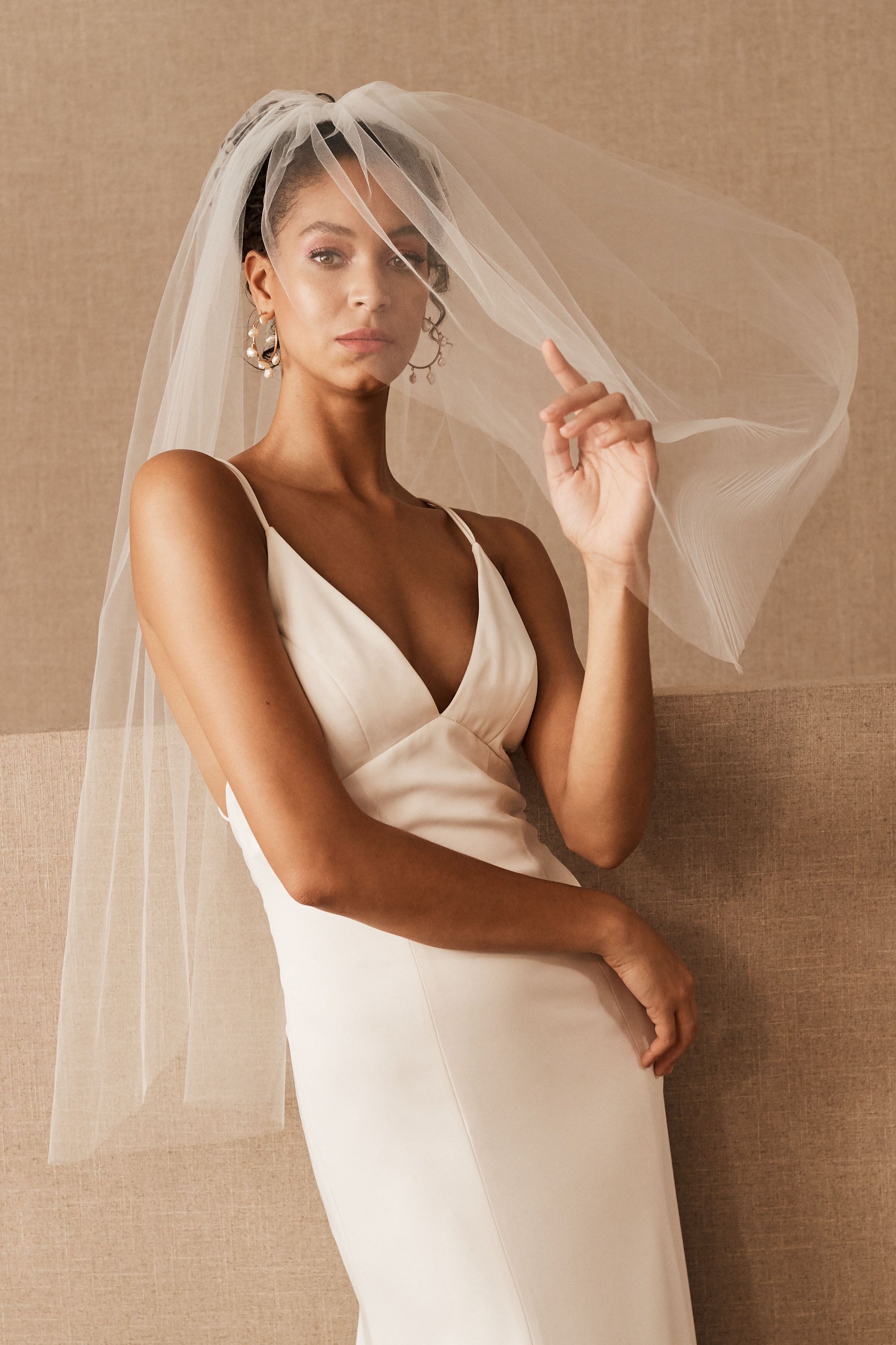 BHLDN Pelletier Fingertip Veil