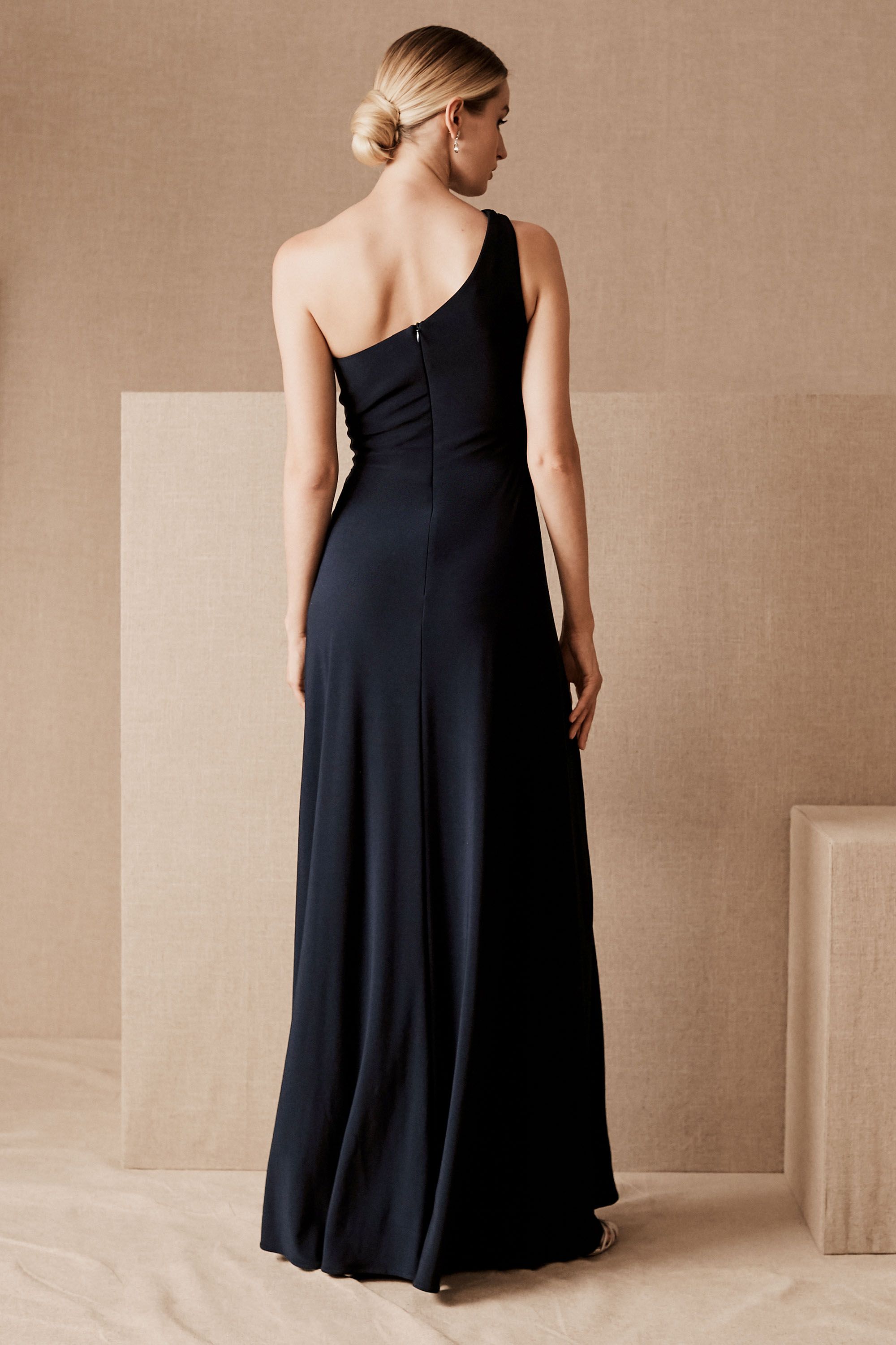 bhldn one shoulder dress