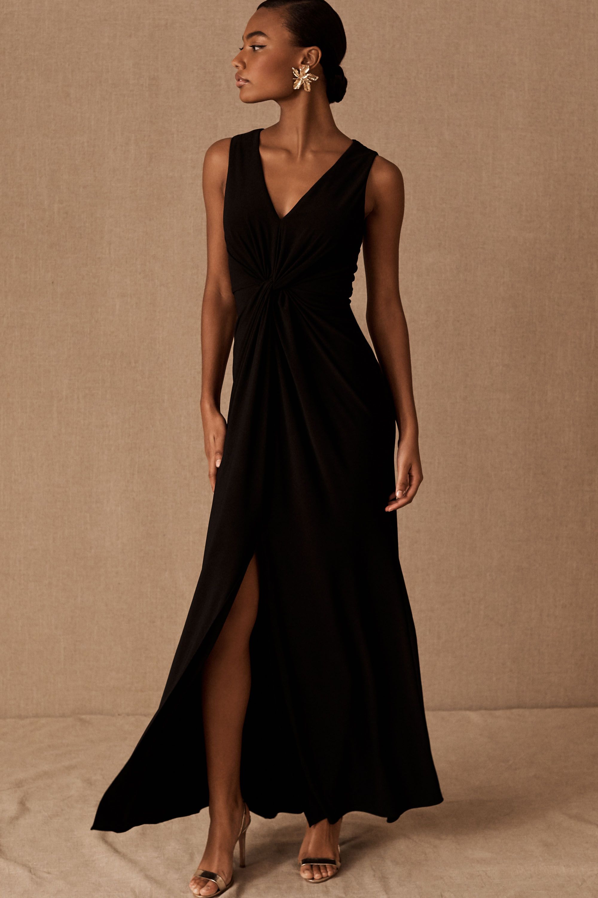 bhldn black bridesmaid dresses