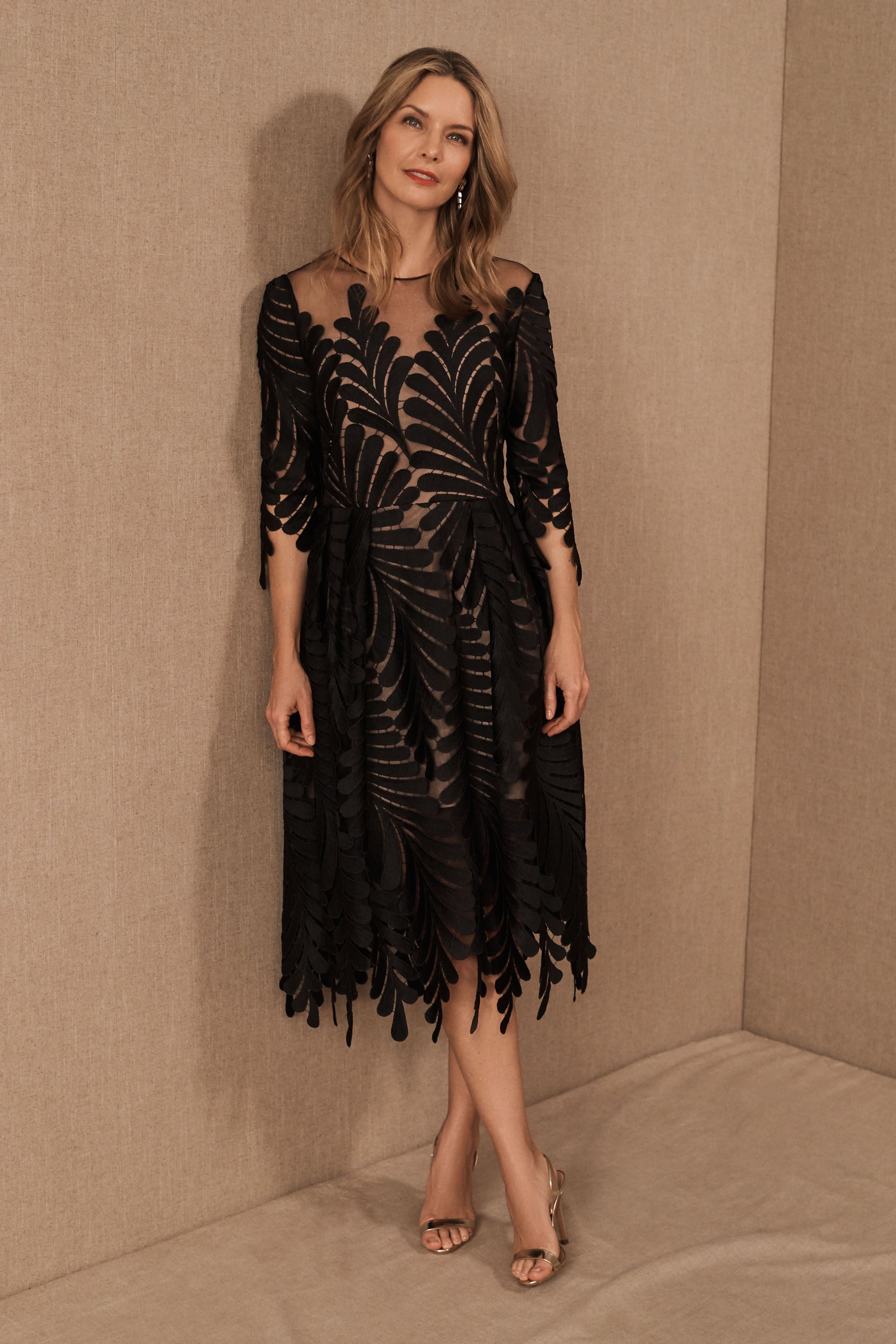 bhldn black dress