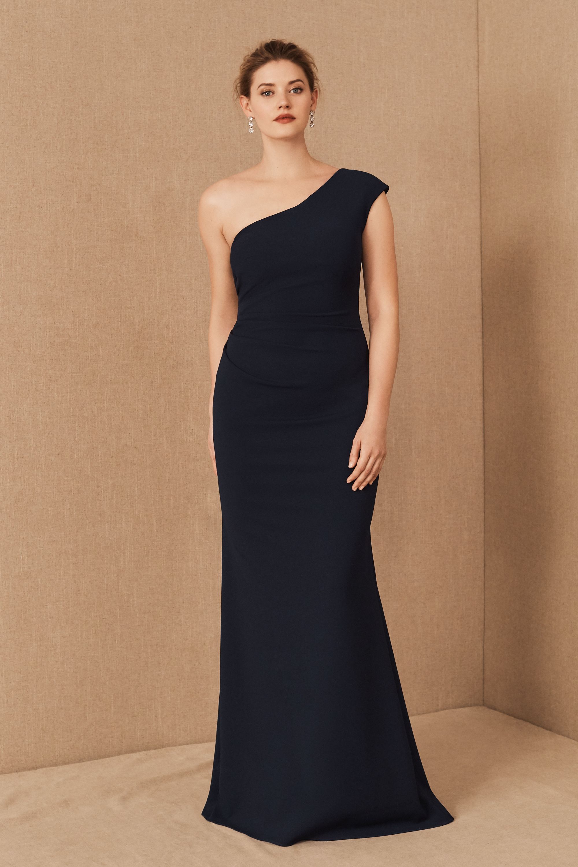 bhldn one shoulder dress