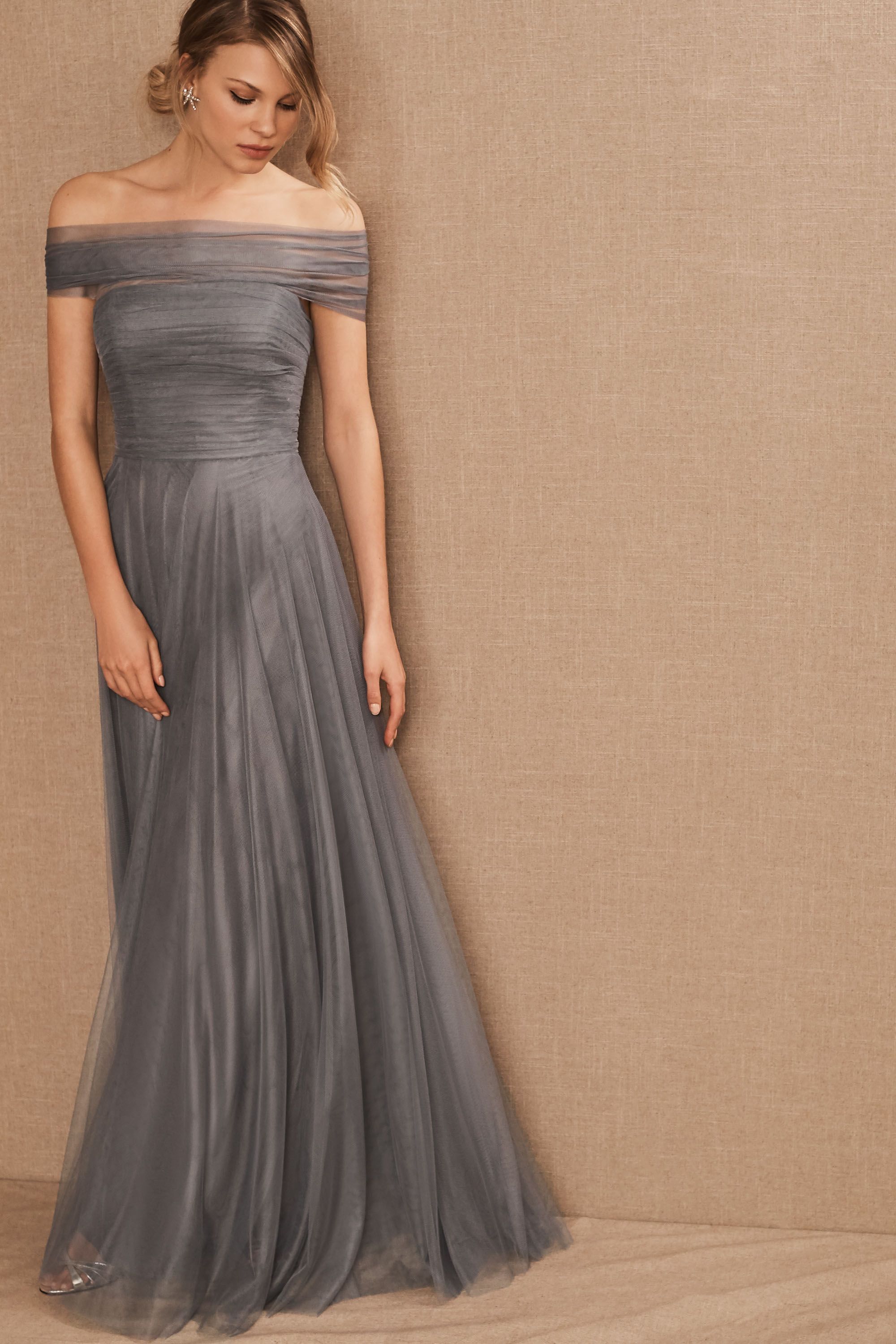 bhldn grey dress