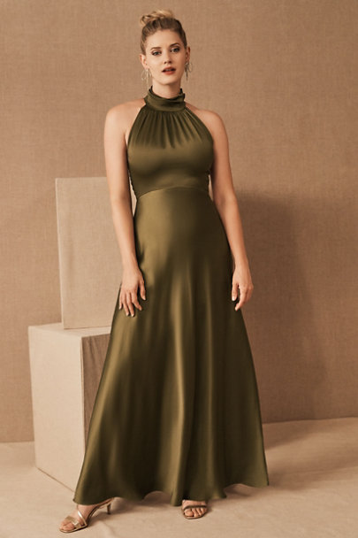 View larger image of Cortland Satin Charmeuse Dress