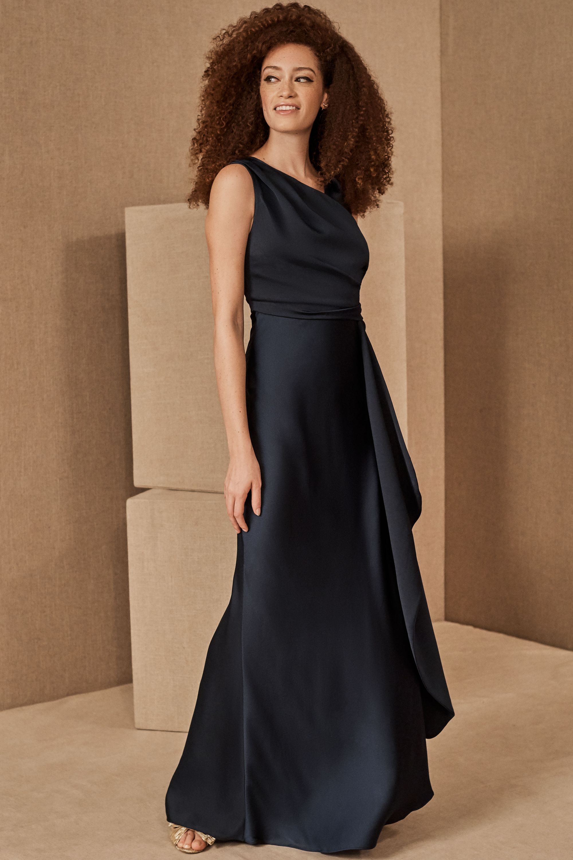 bhldn navy dress