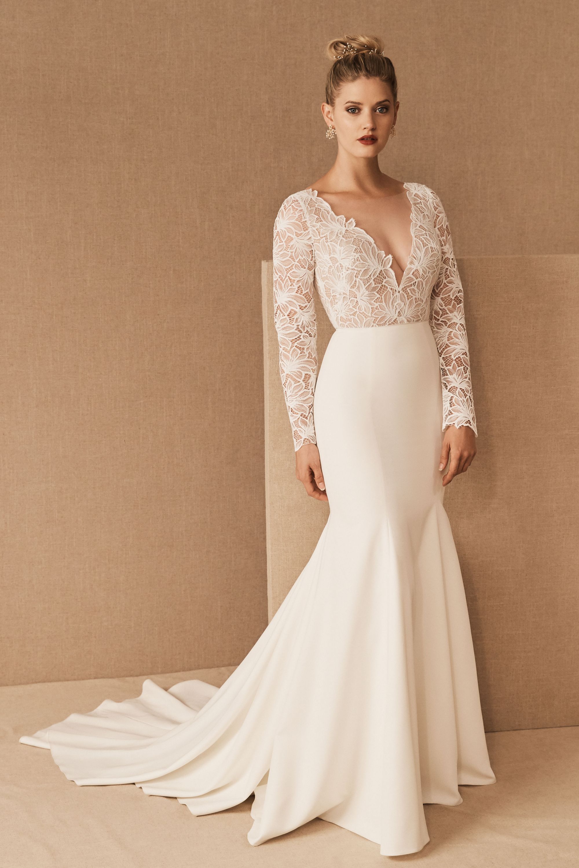 bhldn short wedding dresses