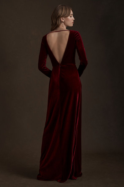 View larger image of Jenny Yoo Ryland Velvet Maxi Dress