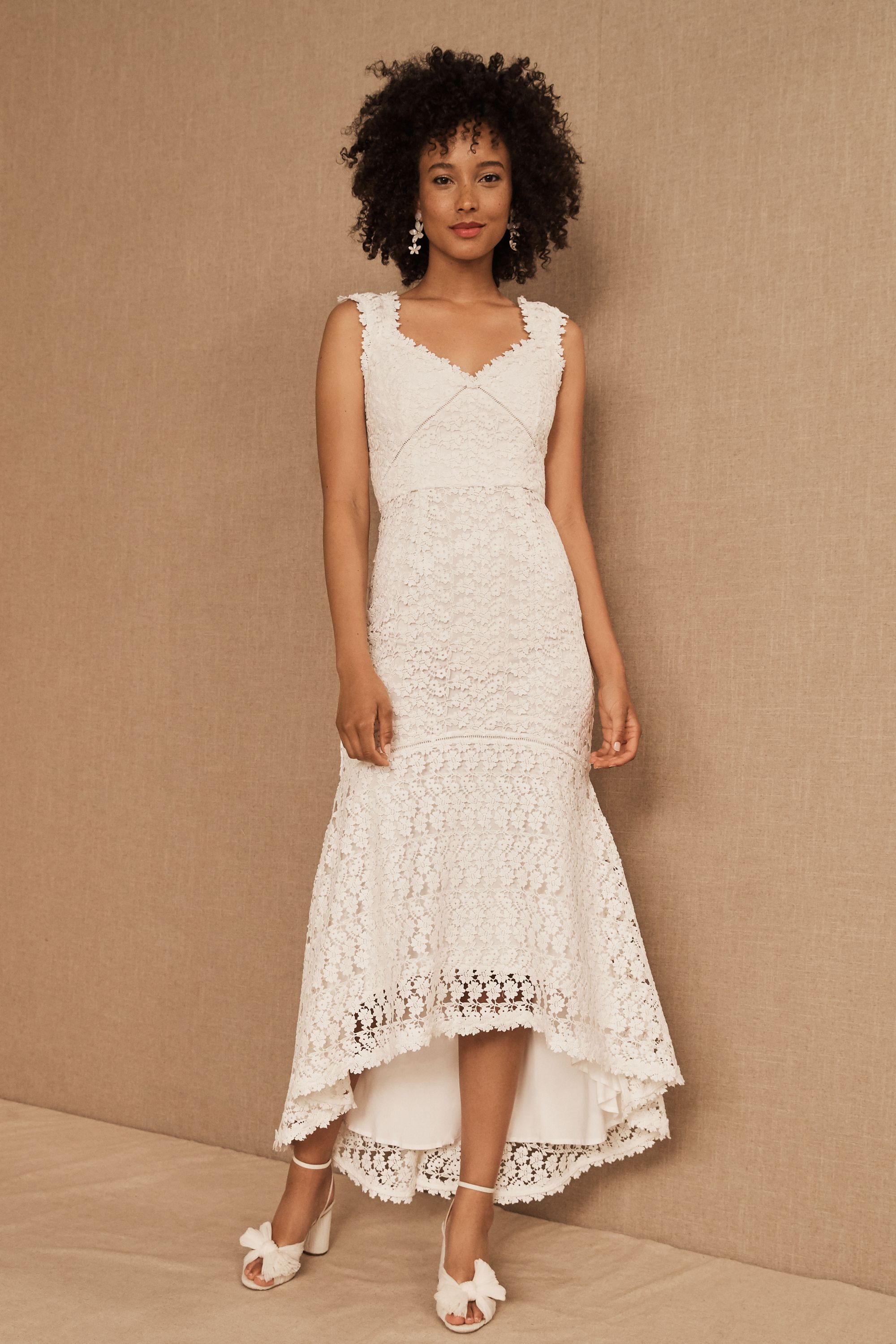 little white dress for wedding reception