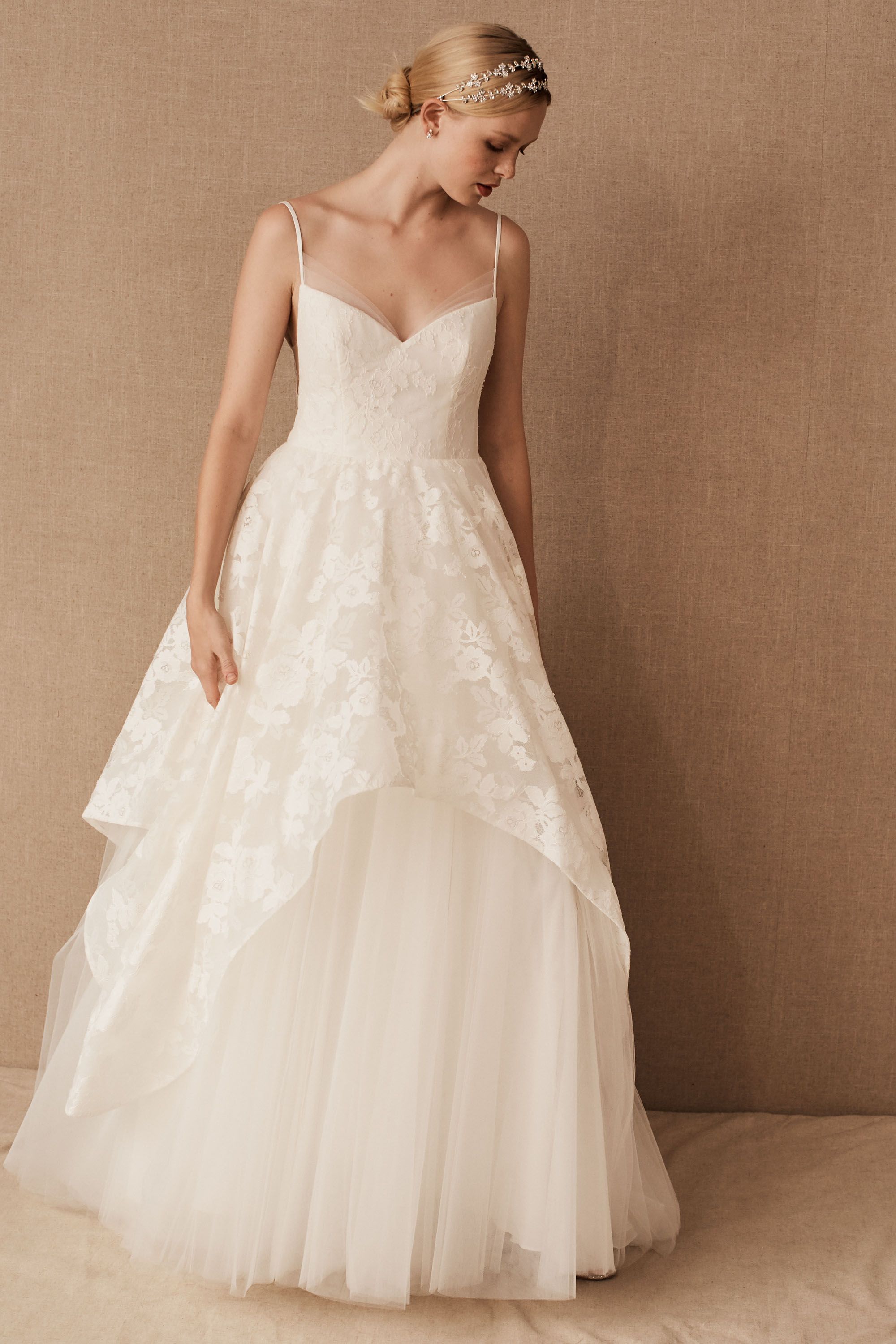 cascading lace bhldn