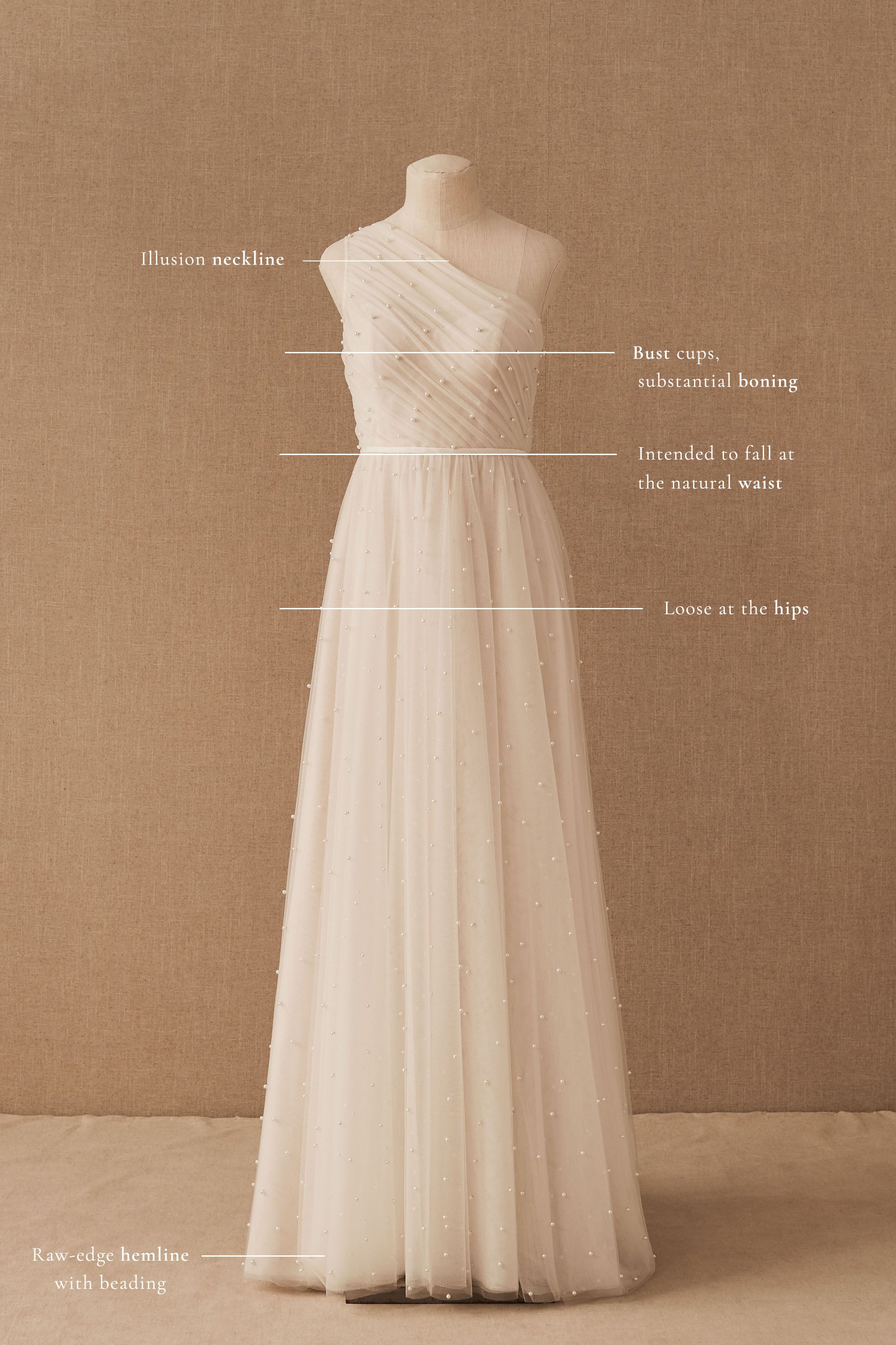 hayley paige pearl gown