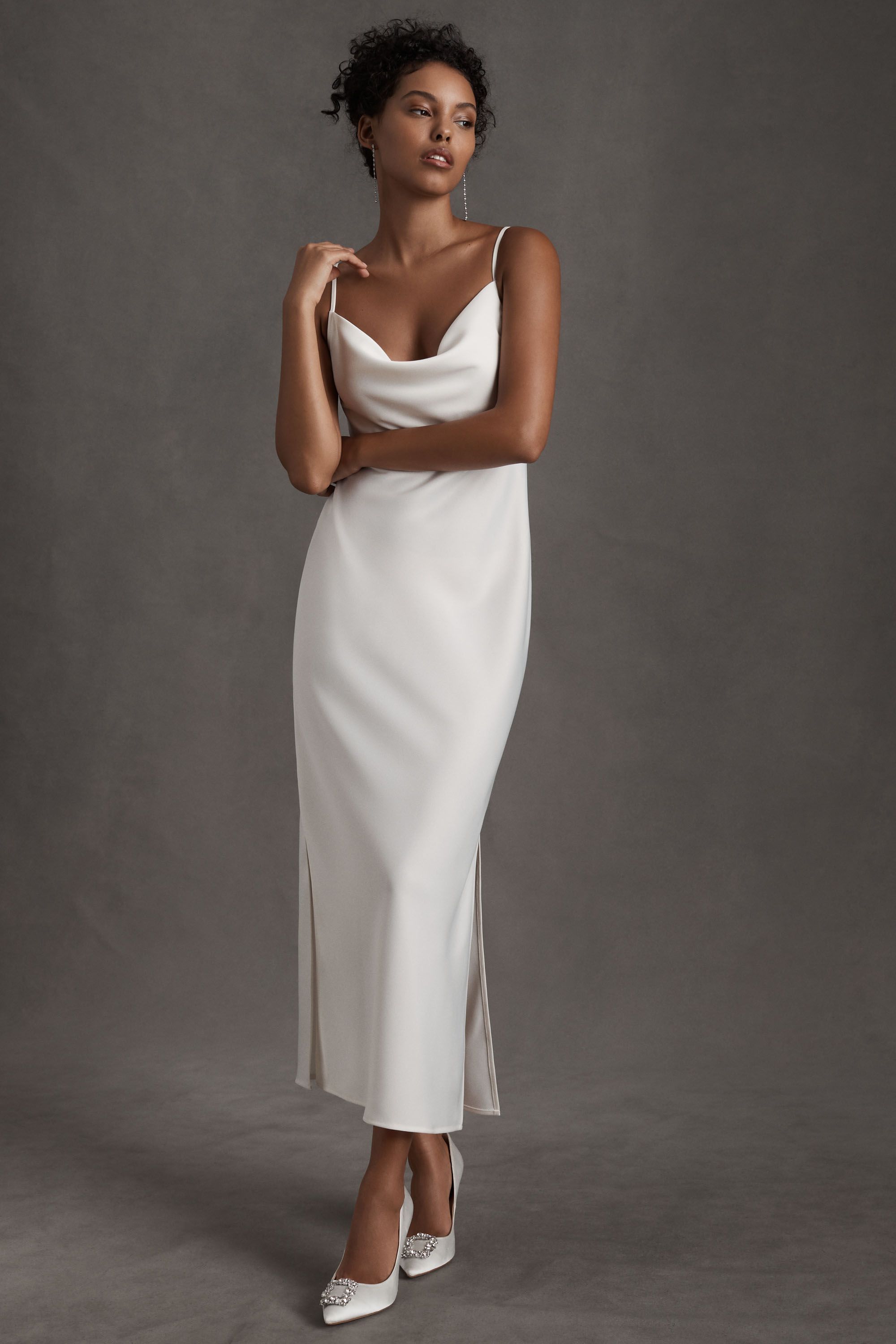 bhldn short wedding dresses