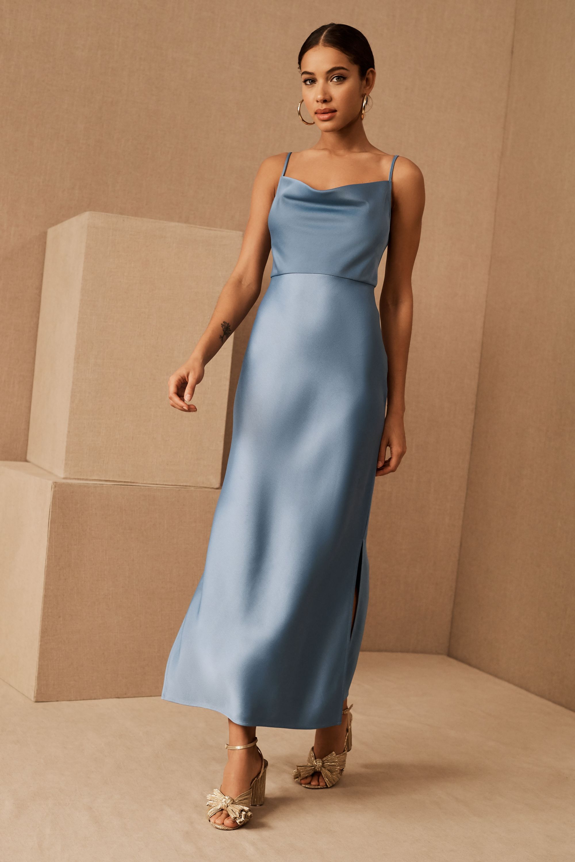 bhldn midi dress